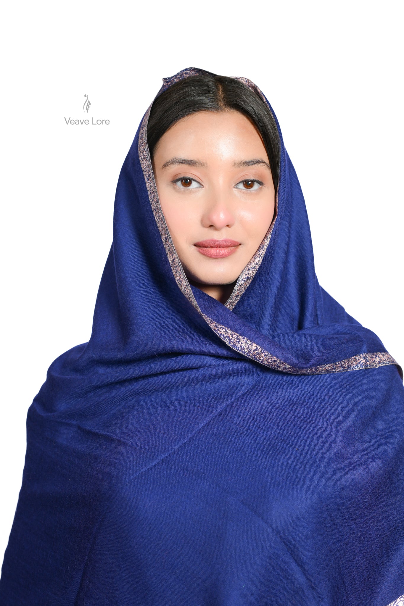 Aab-e-Neel Pashmina Stole