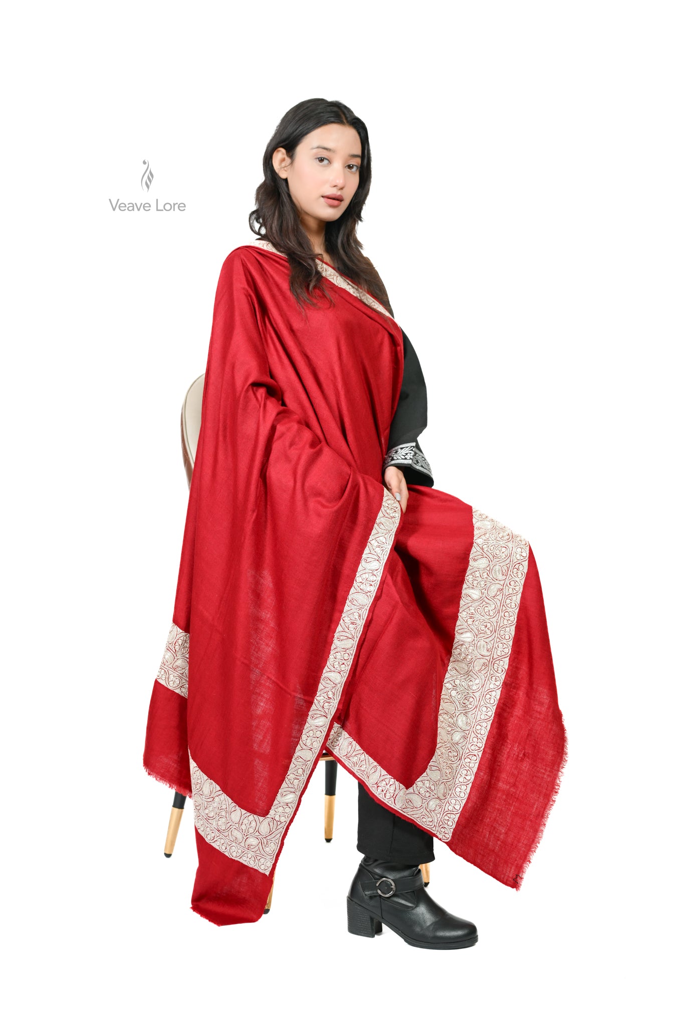 Laal-e-Zar Pashmina Shawl