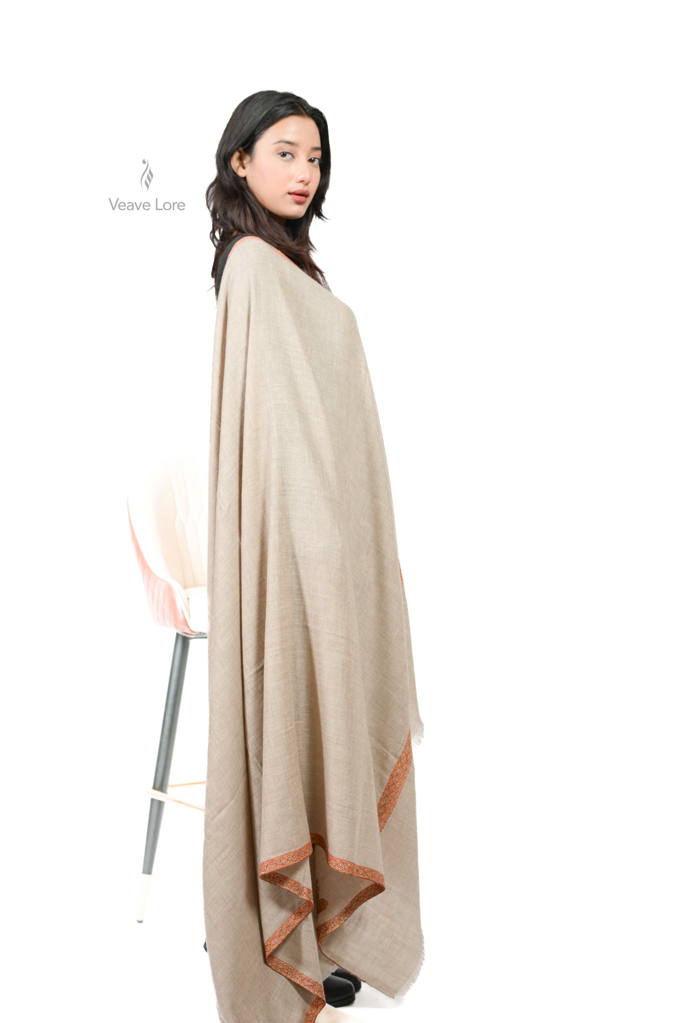 Khat-e-Noor Pashmina Shawl