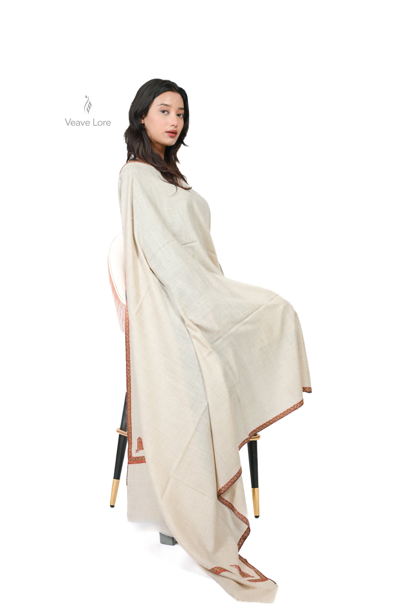 Gulnar-e-Chaman Pashmina Shawl