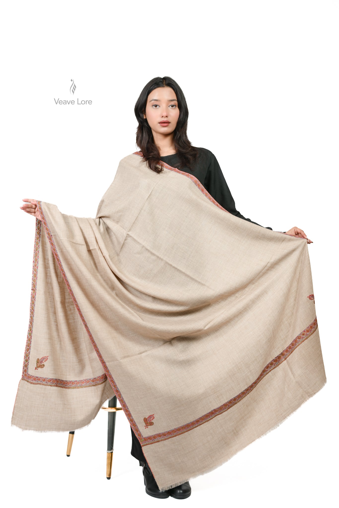 Bazm-e-Naginah Pashmina Shawl
