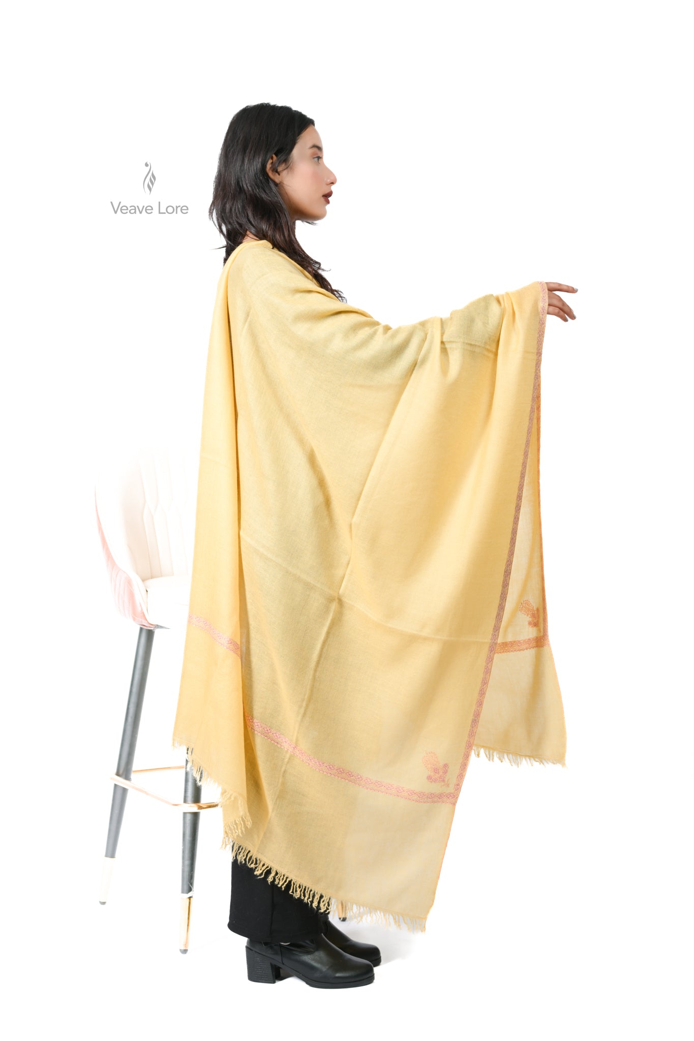 Shahd-e-Champa Pashmina Shawl