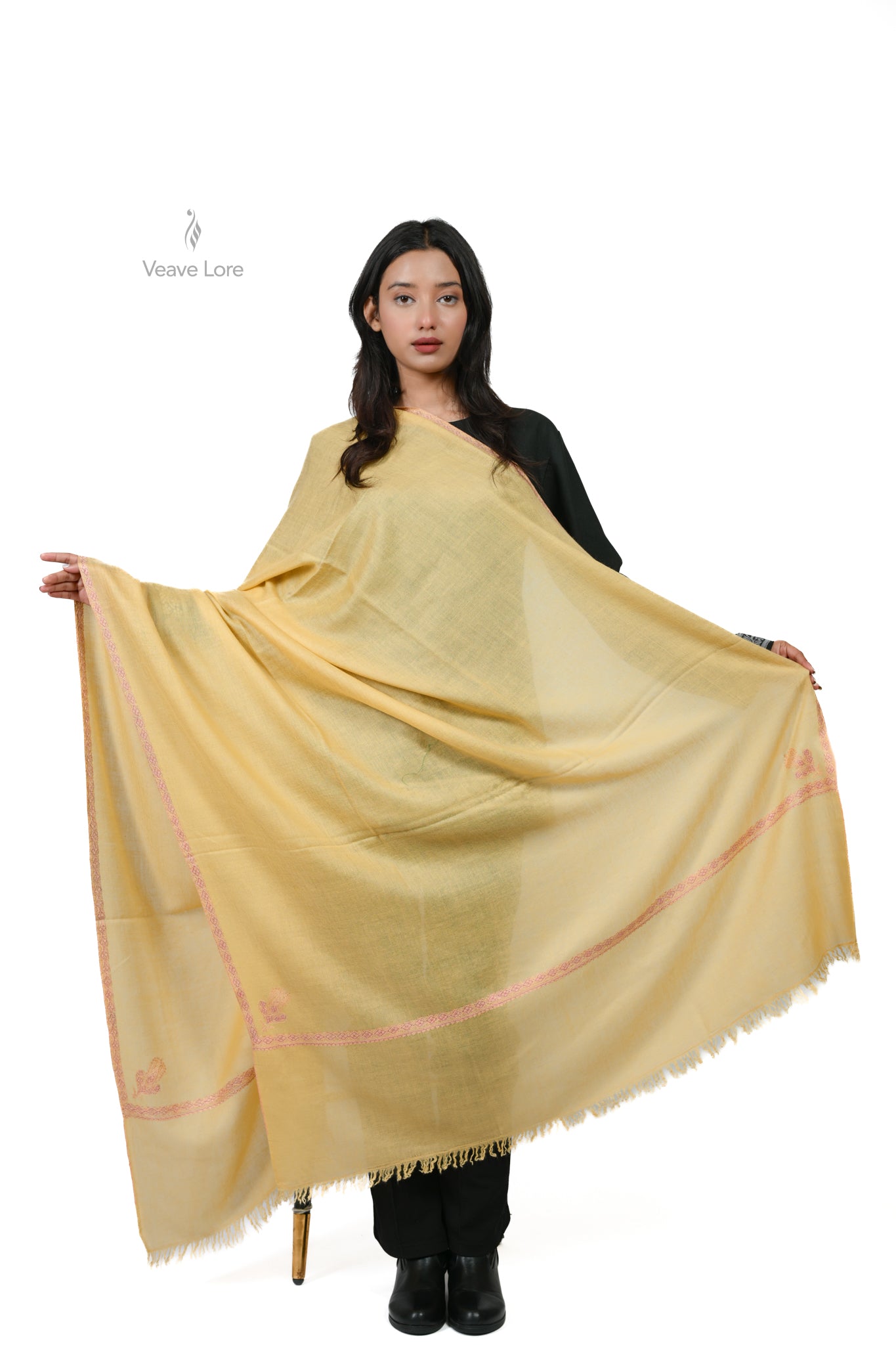 Shahd-e-Champa Pashmina Shawl