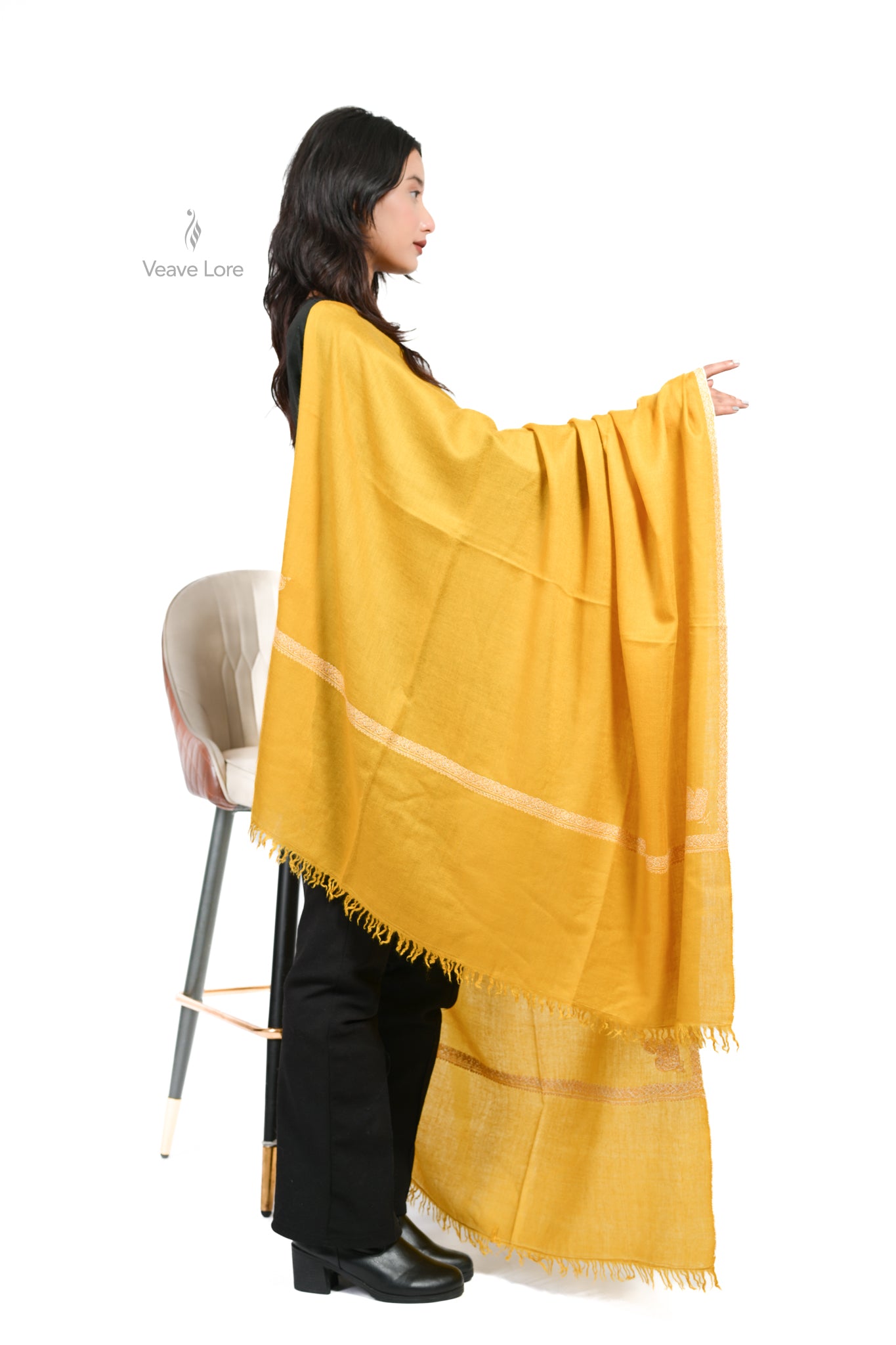 Kiran-e-Aaftab Pashmina Shawl