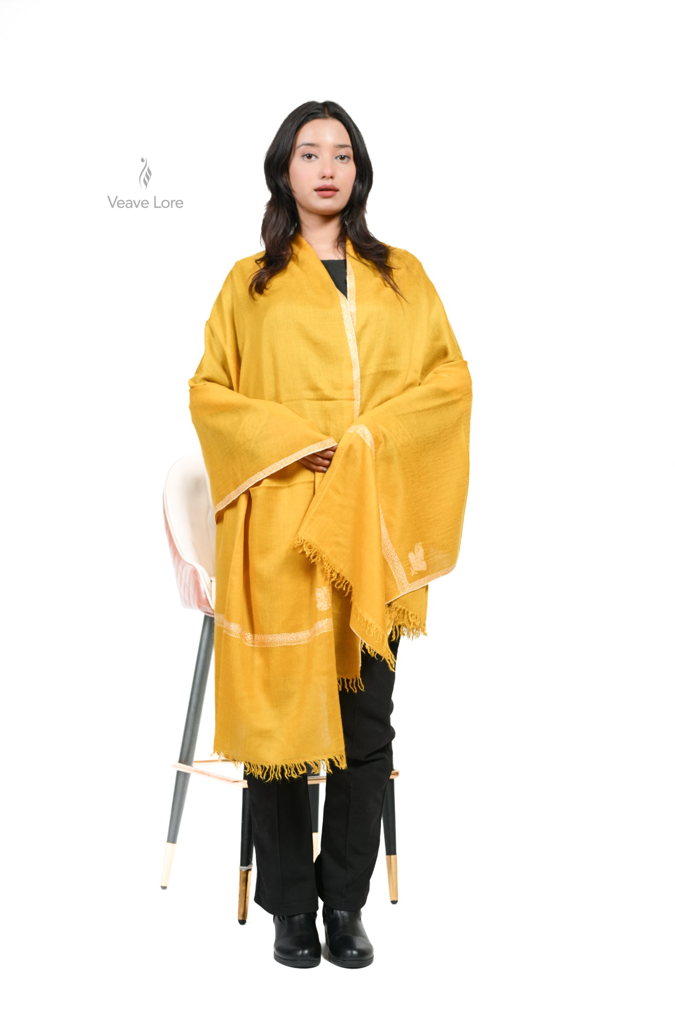 Kiran-e-Aaftab Pashmina Shawl