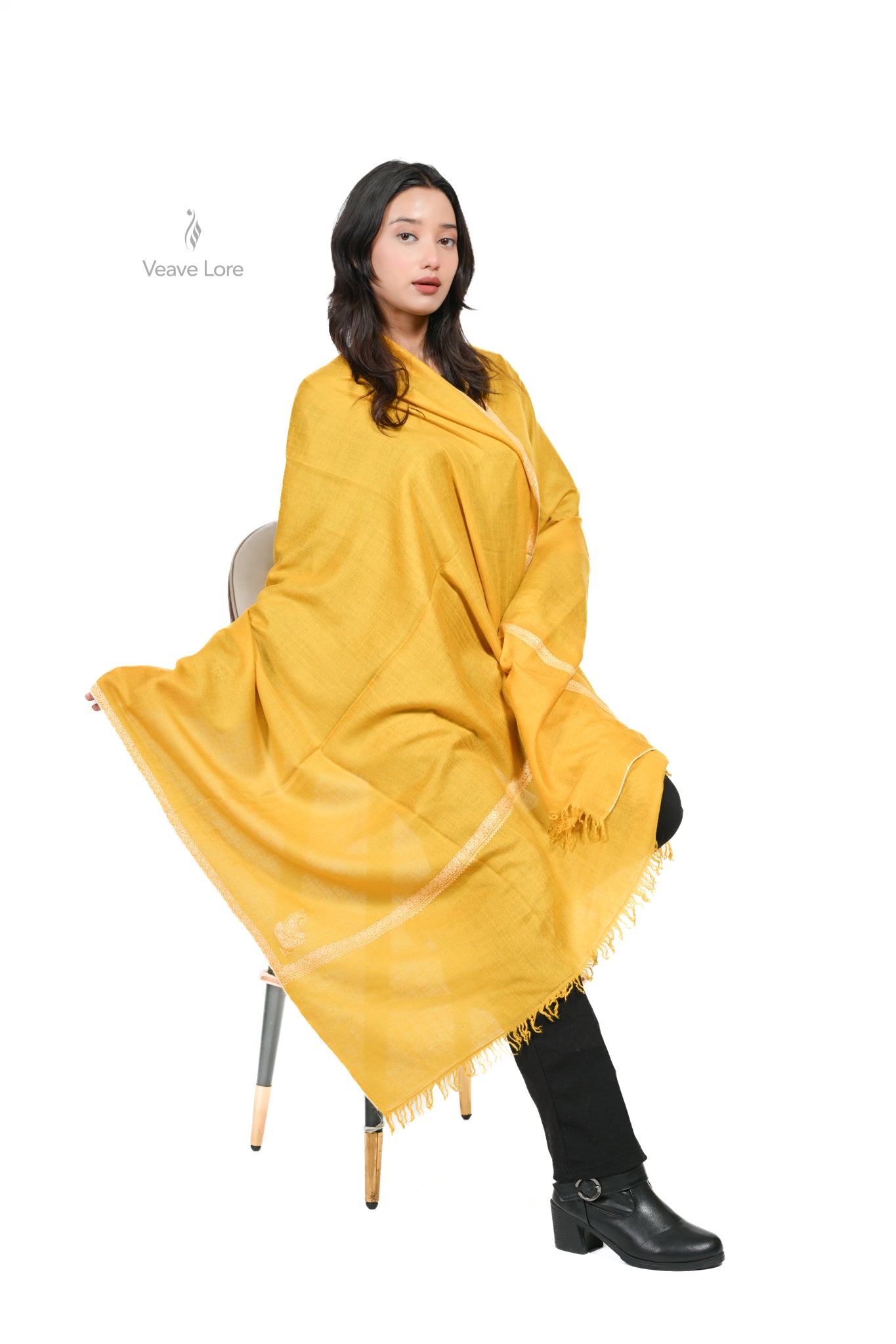 Kiran-e-Aaftab Pashmina Shawl