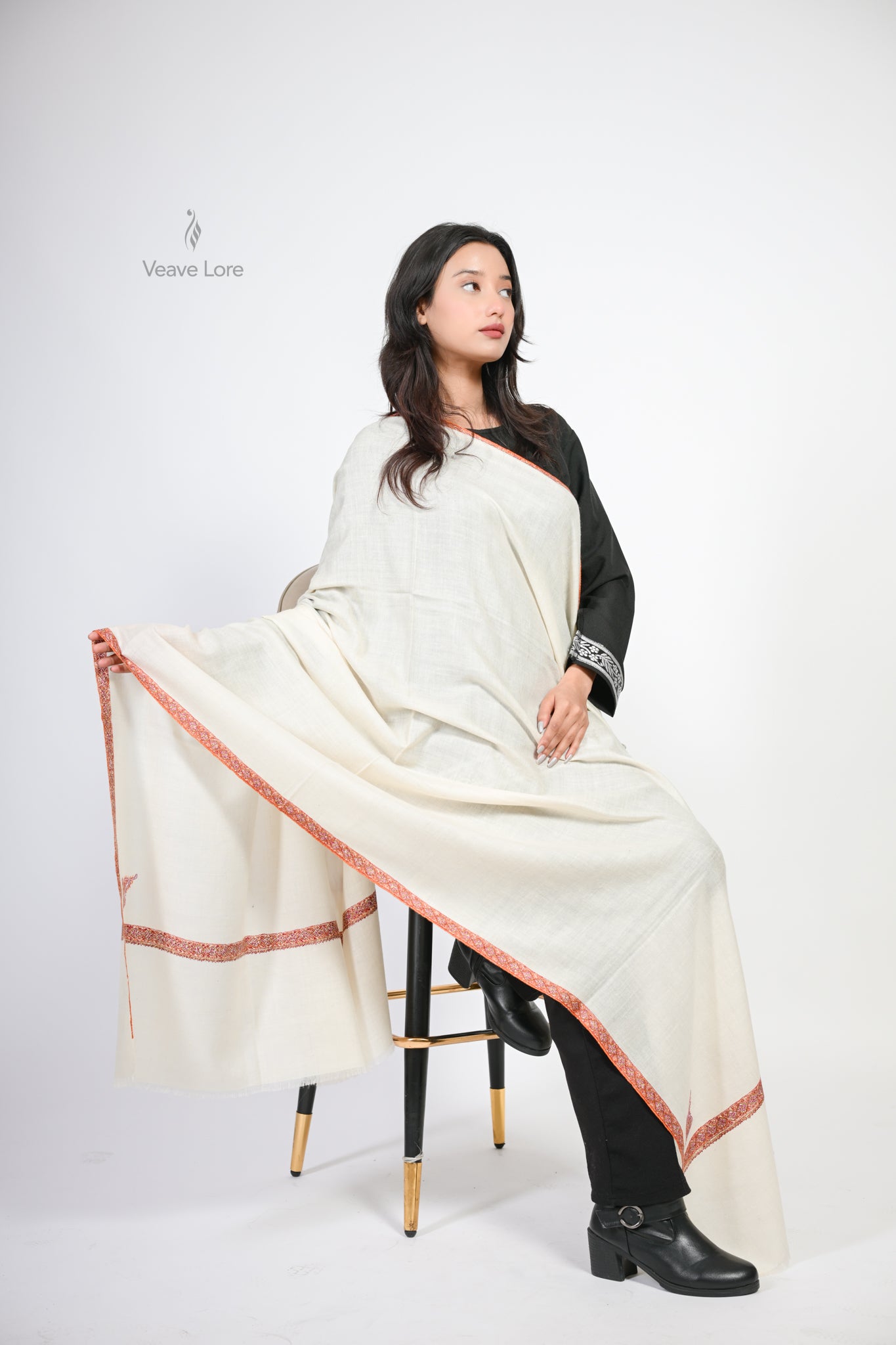 Tabaani-e-Lalee Pashmina Shawl