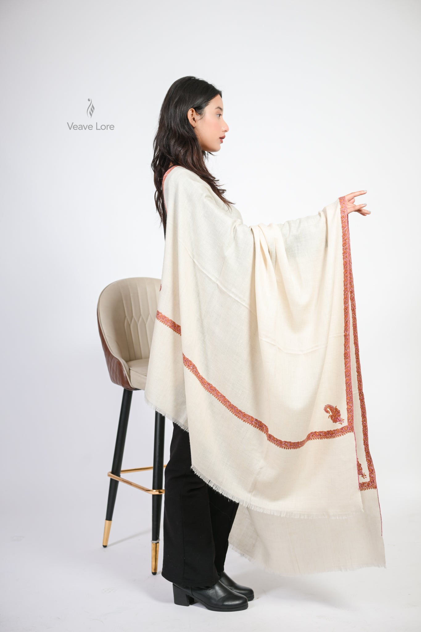 Bisat-e-Phool Pashmina Shawl