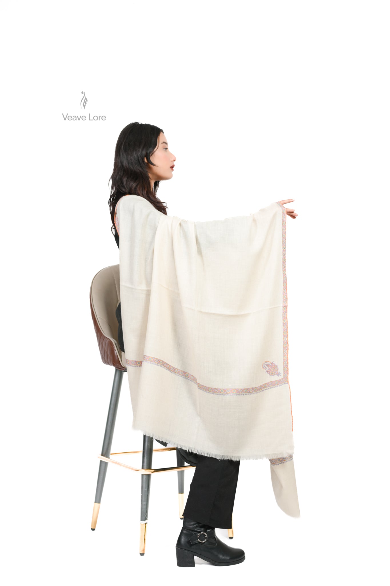 Pari-Sahaab Pashmina Shawl