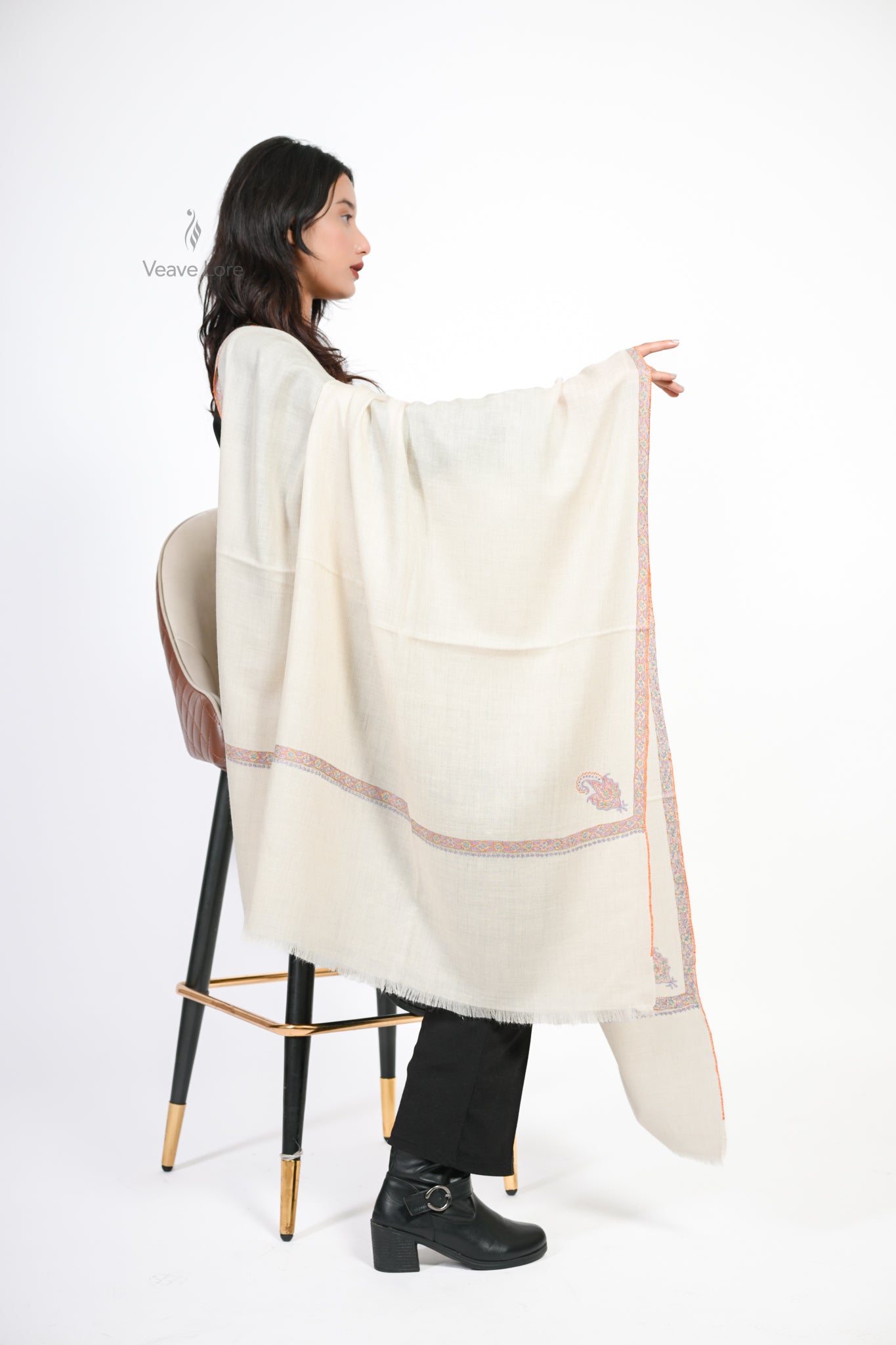 Pari-Sahaab Pashmina Shawl
