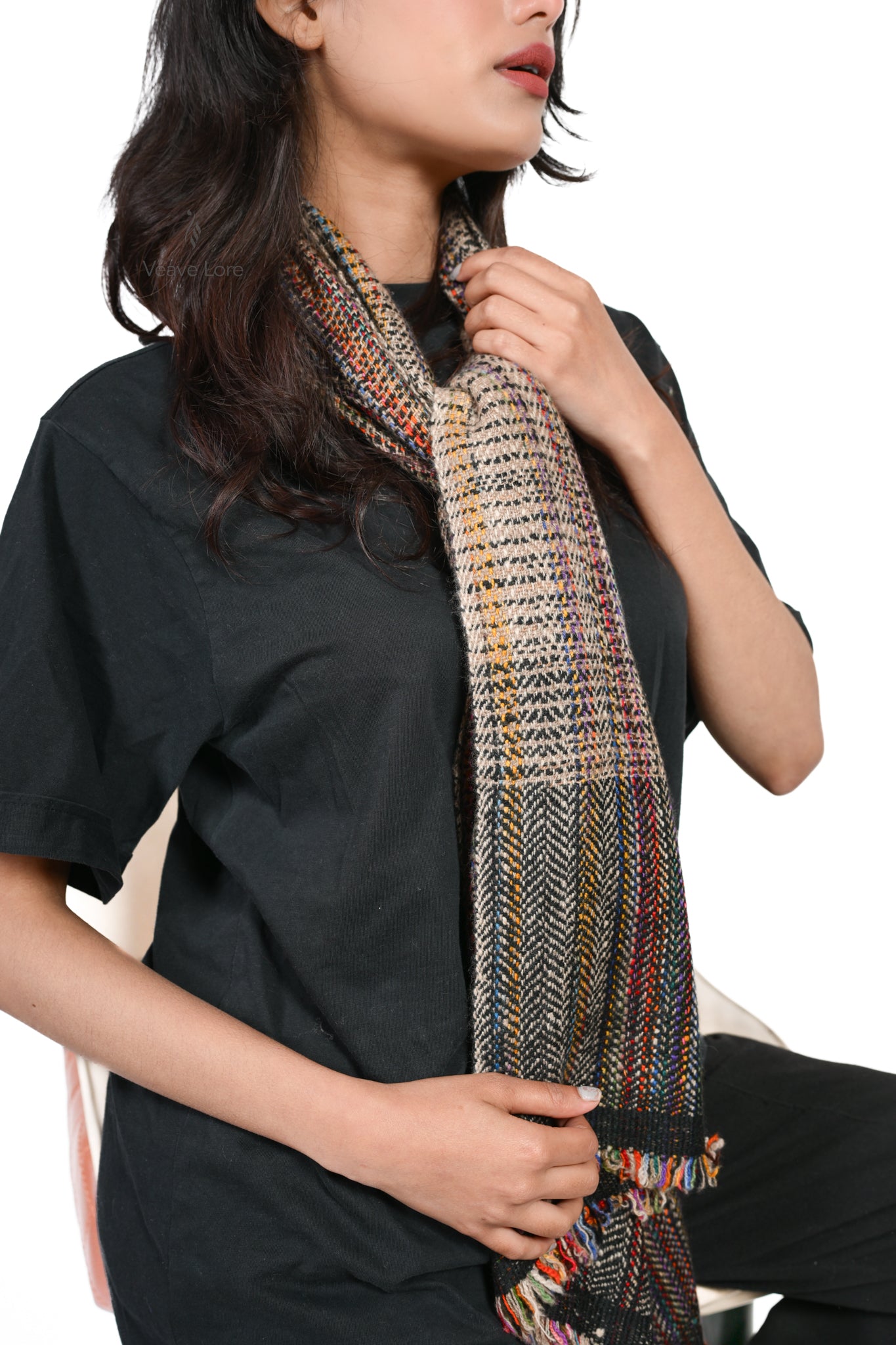 Gulshan-e-Garm Heavyweight Pashmina Muffler