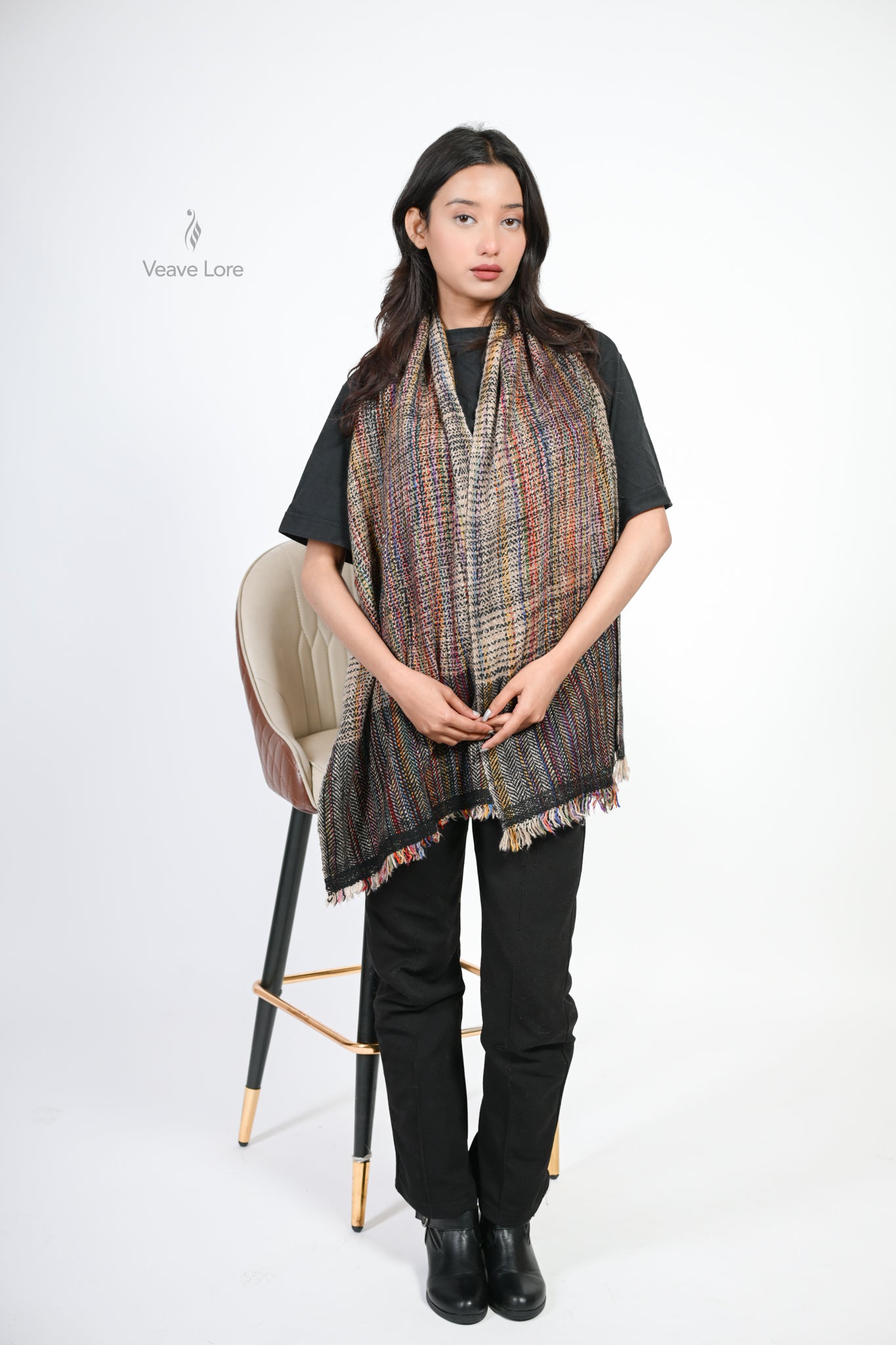 Gulshan-e-Garm Heavyweight Pashmina Muffler