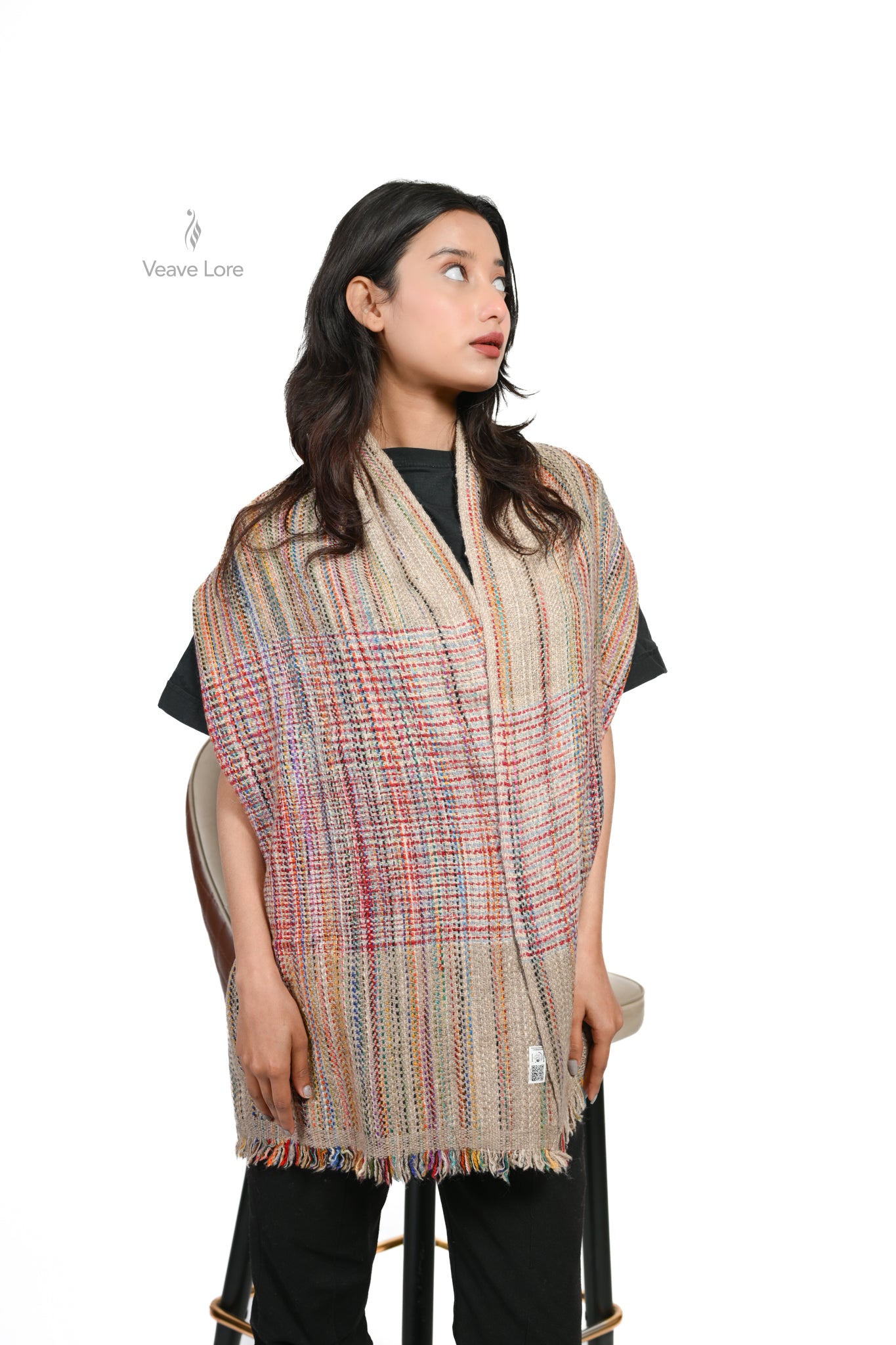 Dhaari-e-Rang Heavyweight Pashmina Muffler