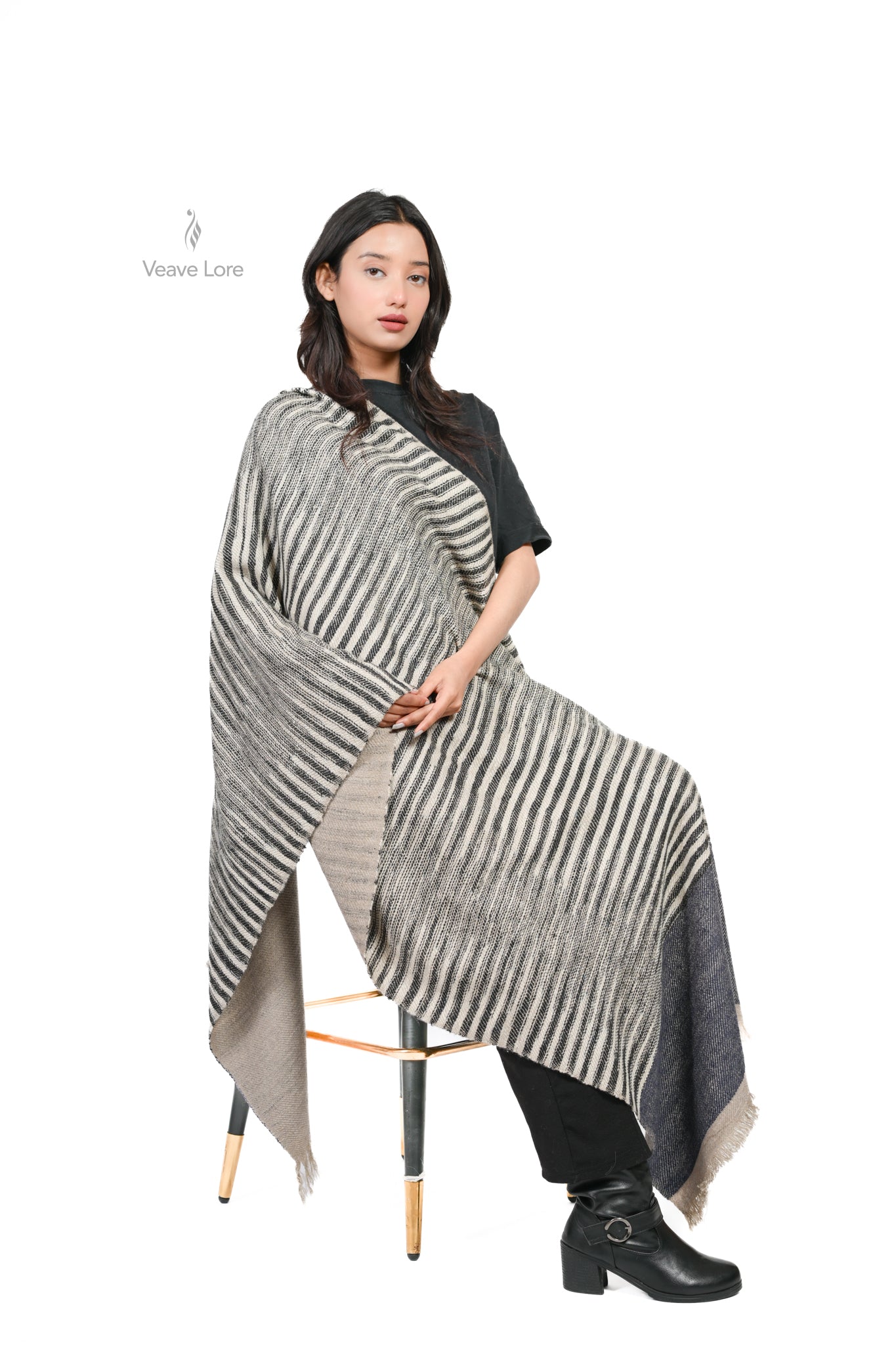 Kohsar Granite Heavy Weight Pashmina Stole