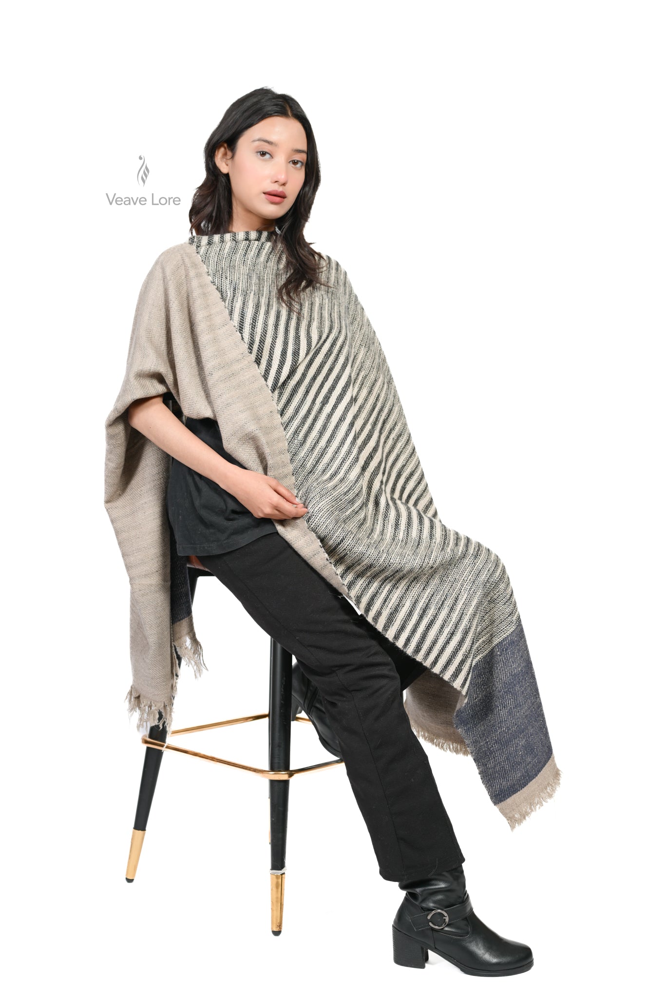 Kohsar Granite Heavy Weight Pashmina Stole