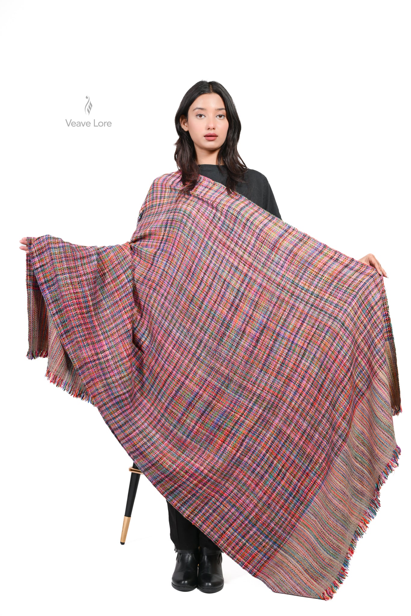 Gulshan-e-Rang Pashmina Heavyweight Shawl
