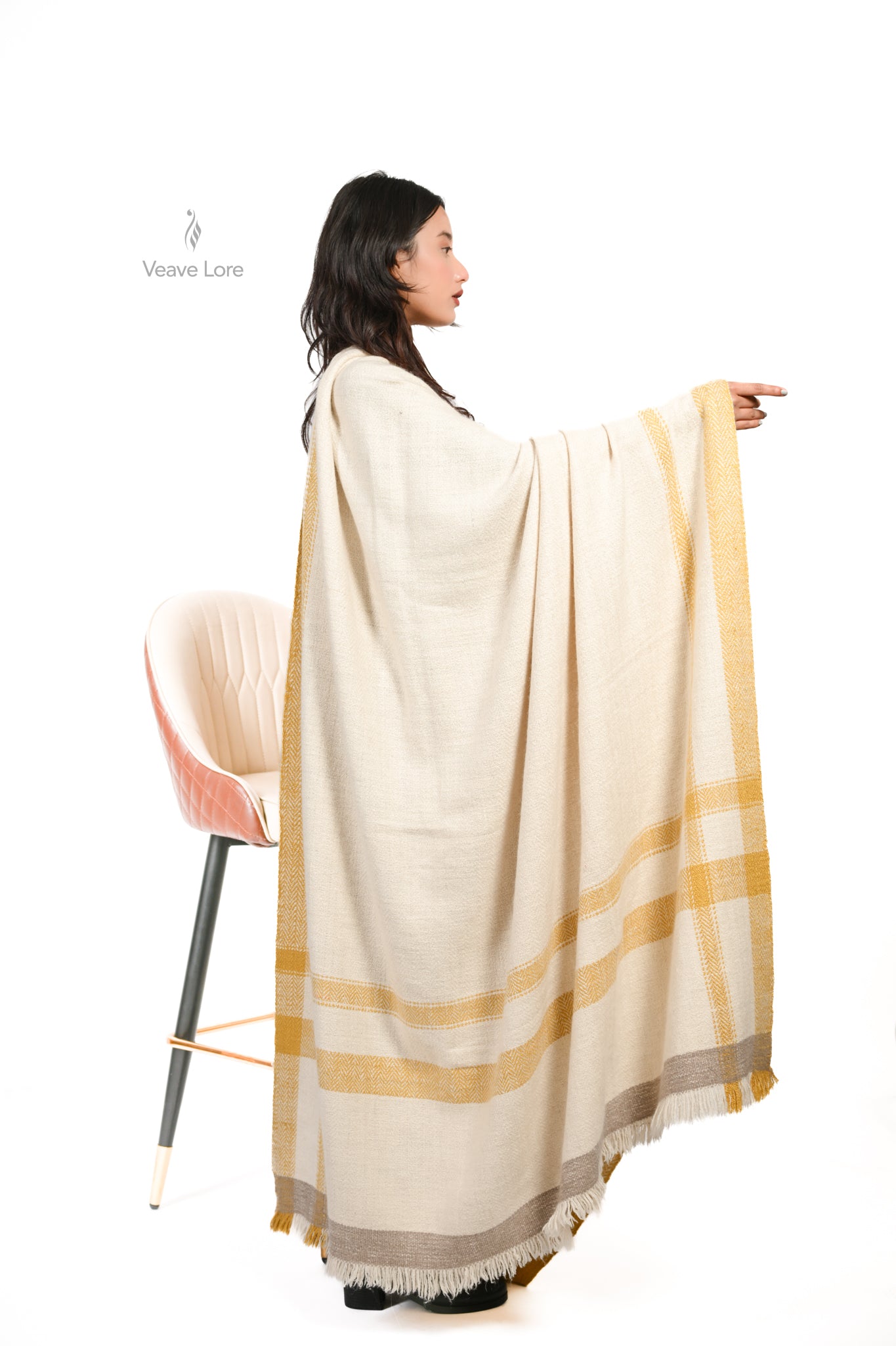 Zard-e-Zamin Pashmina Blanket XL