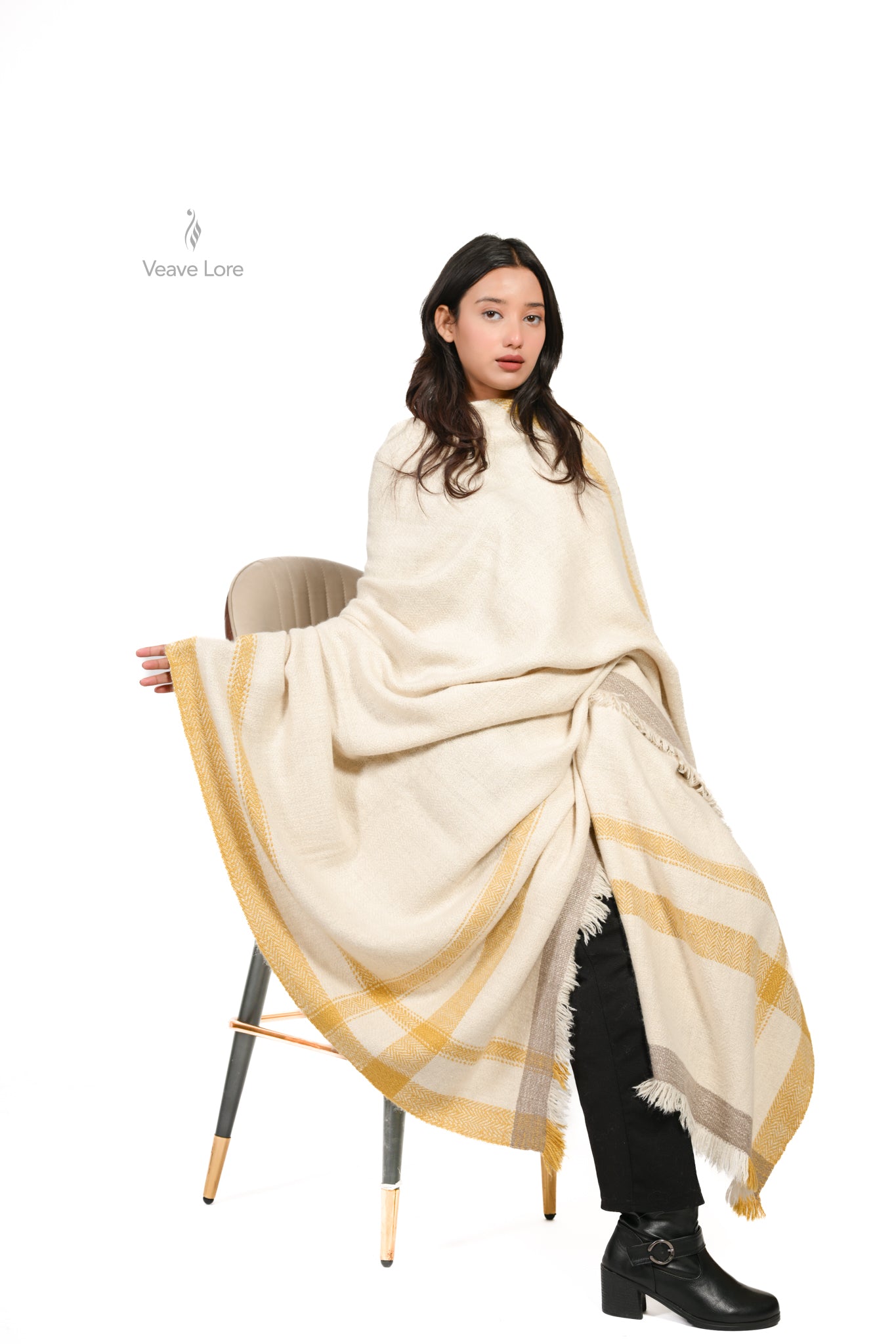 Zard-e-Zamin Pashmina Blanket XL