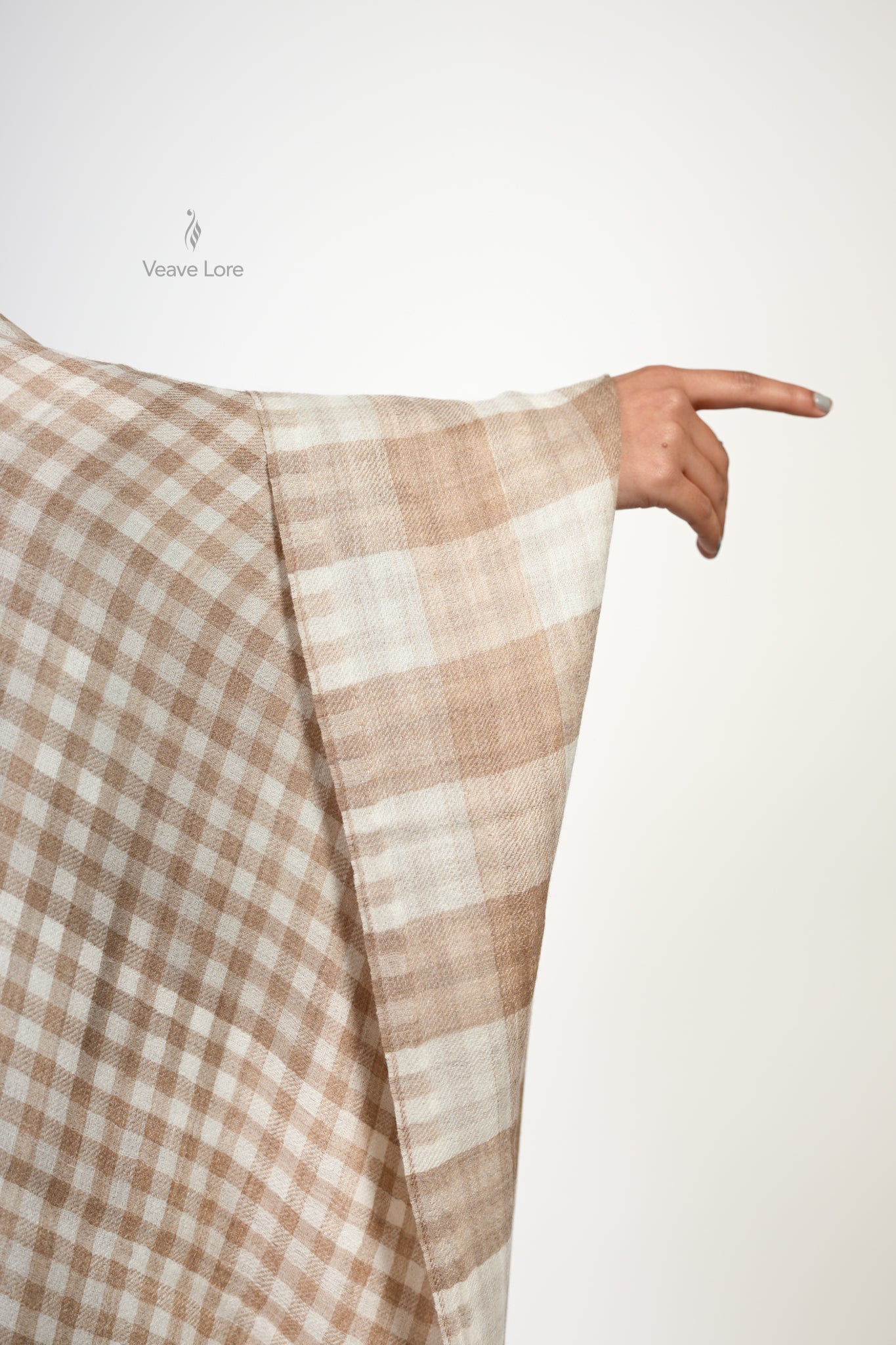 Highland Dusk Fine Wool Stole