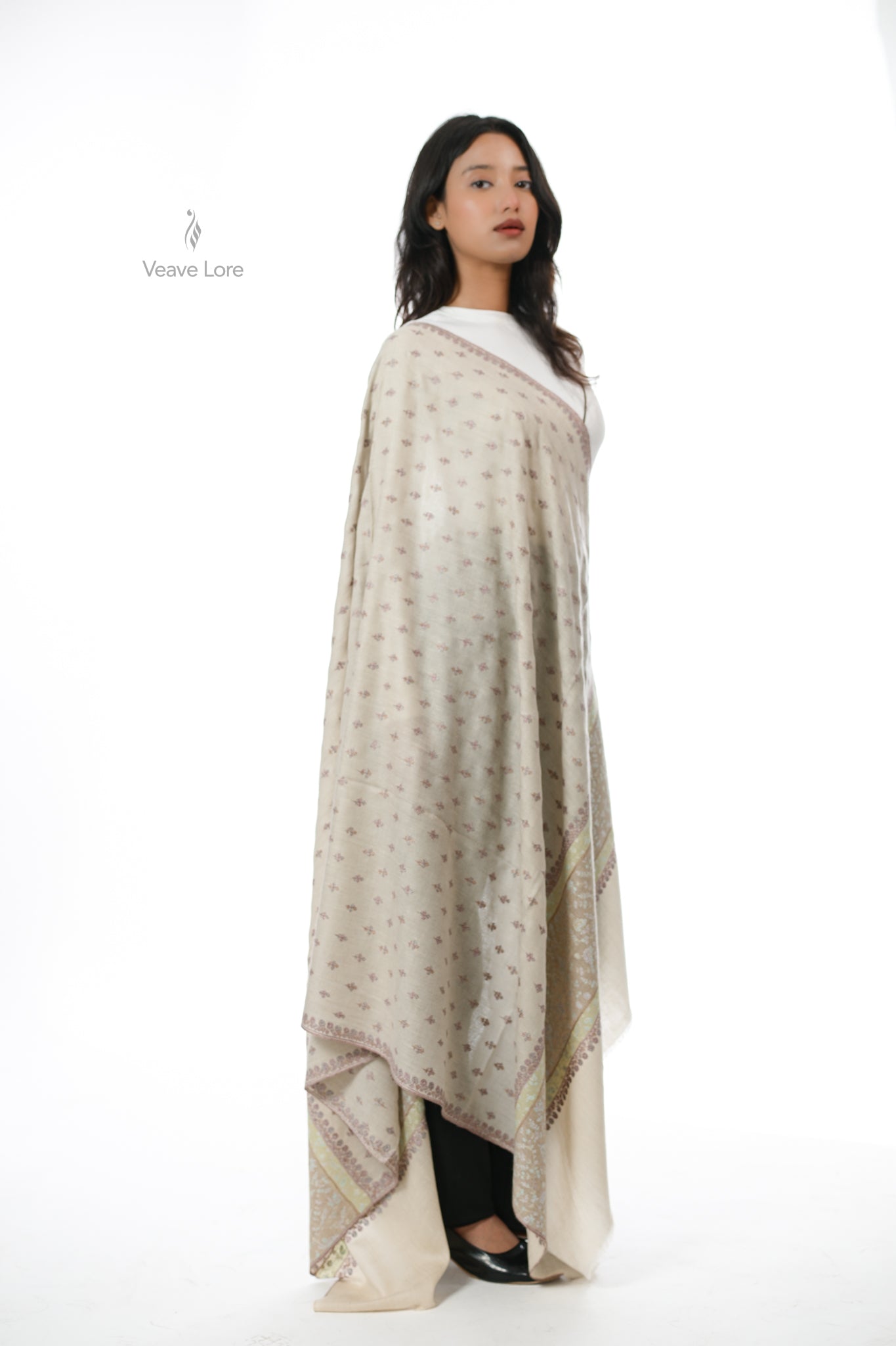 Banafsha & Dune Pashmina Shawl