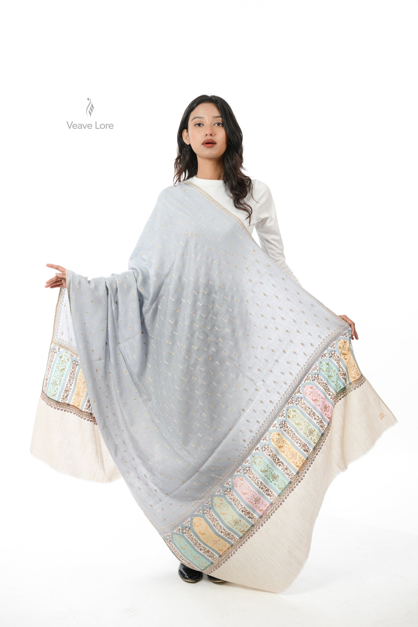 Mehrab & Dove Pashmina Shawl