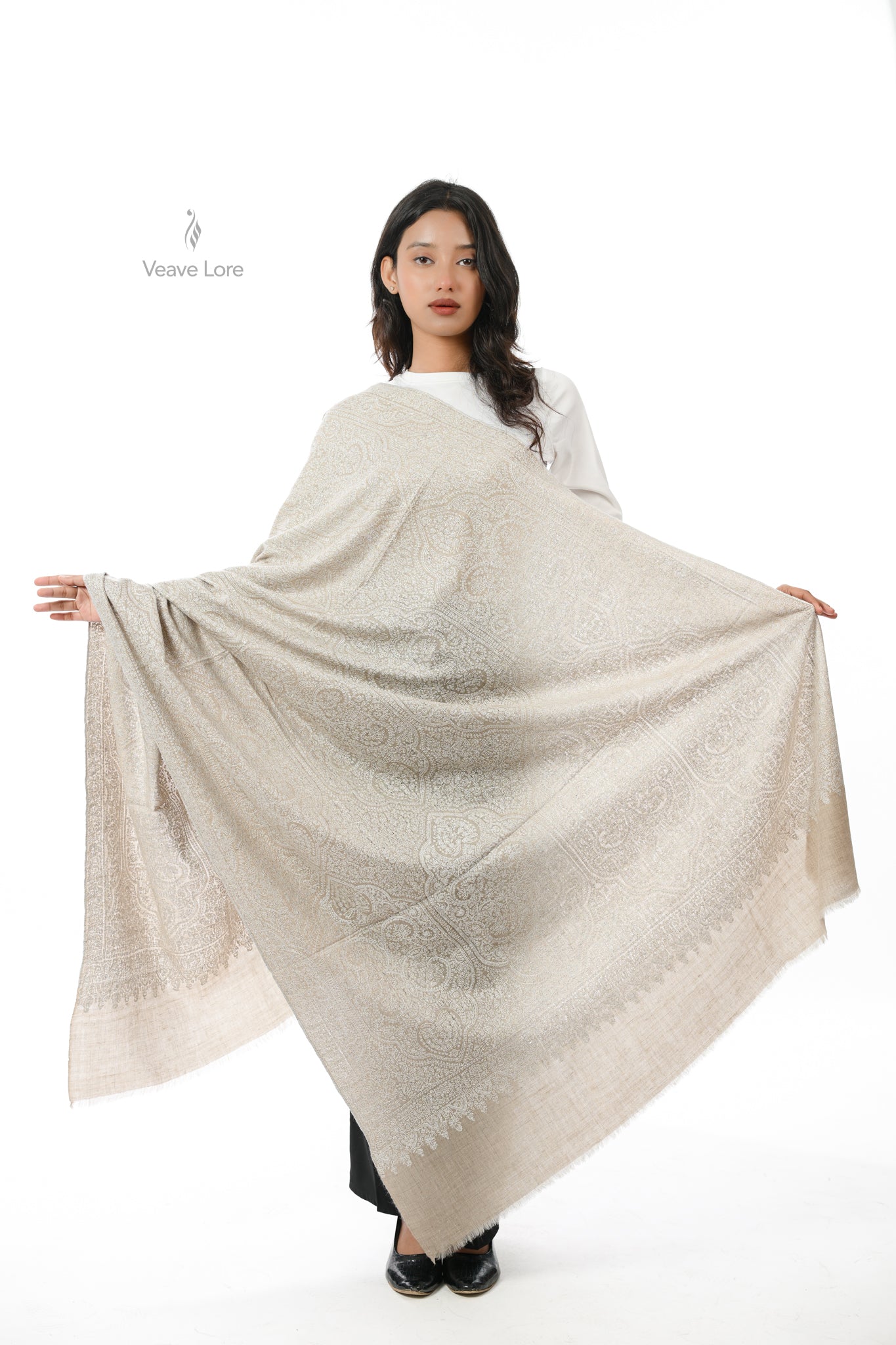Daastan-e-Kohan Pashmina Shawl
