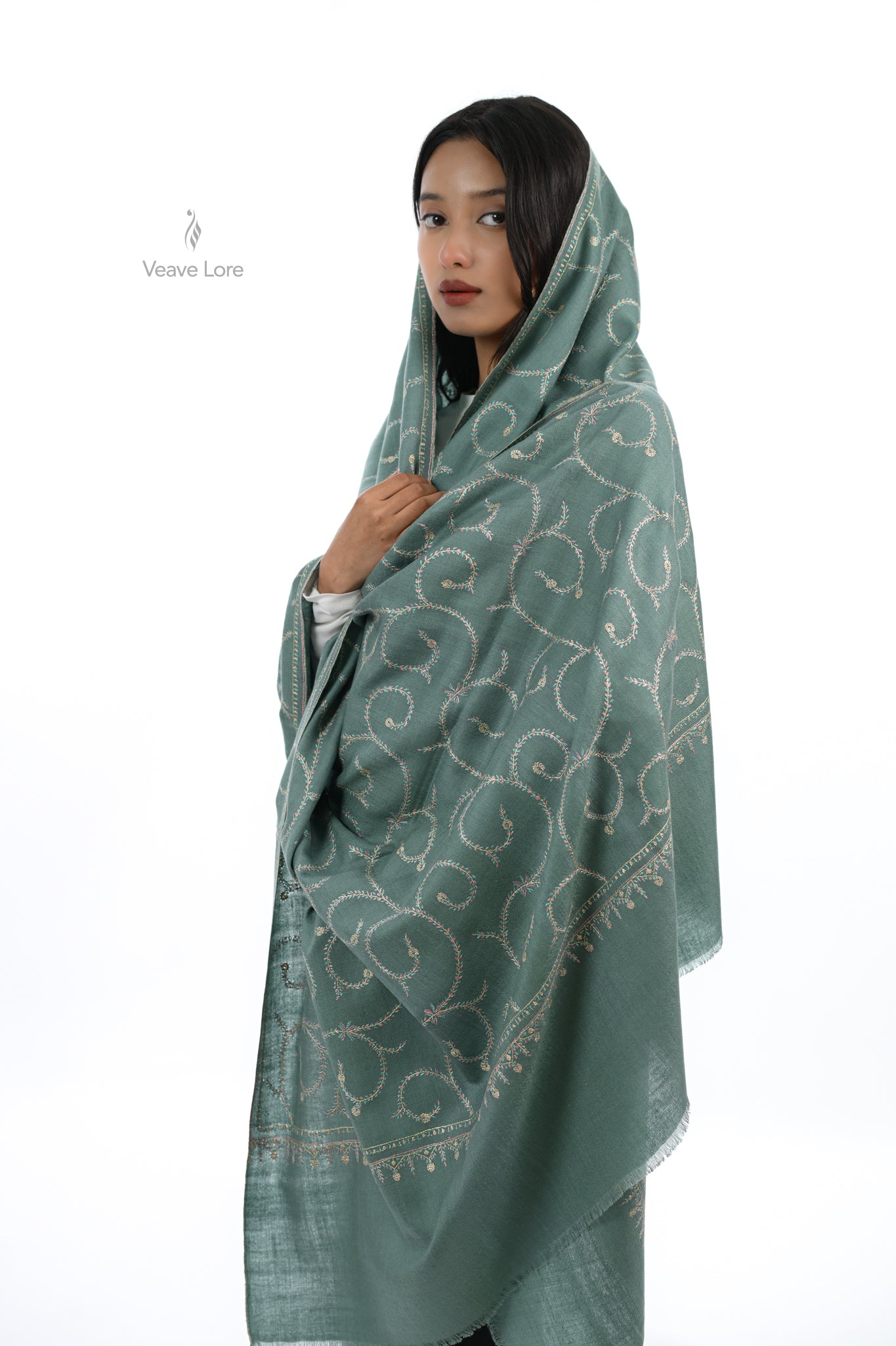 Chaman-e-Naubahaar Pashmina Shawl