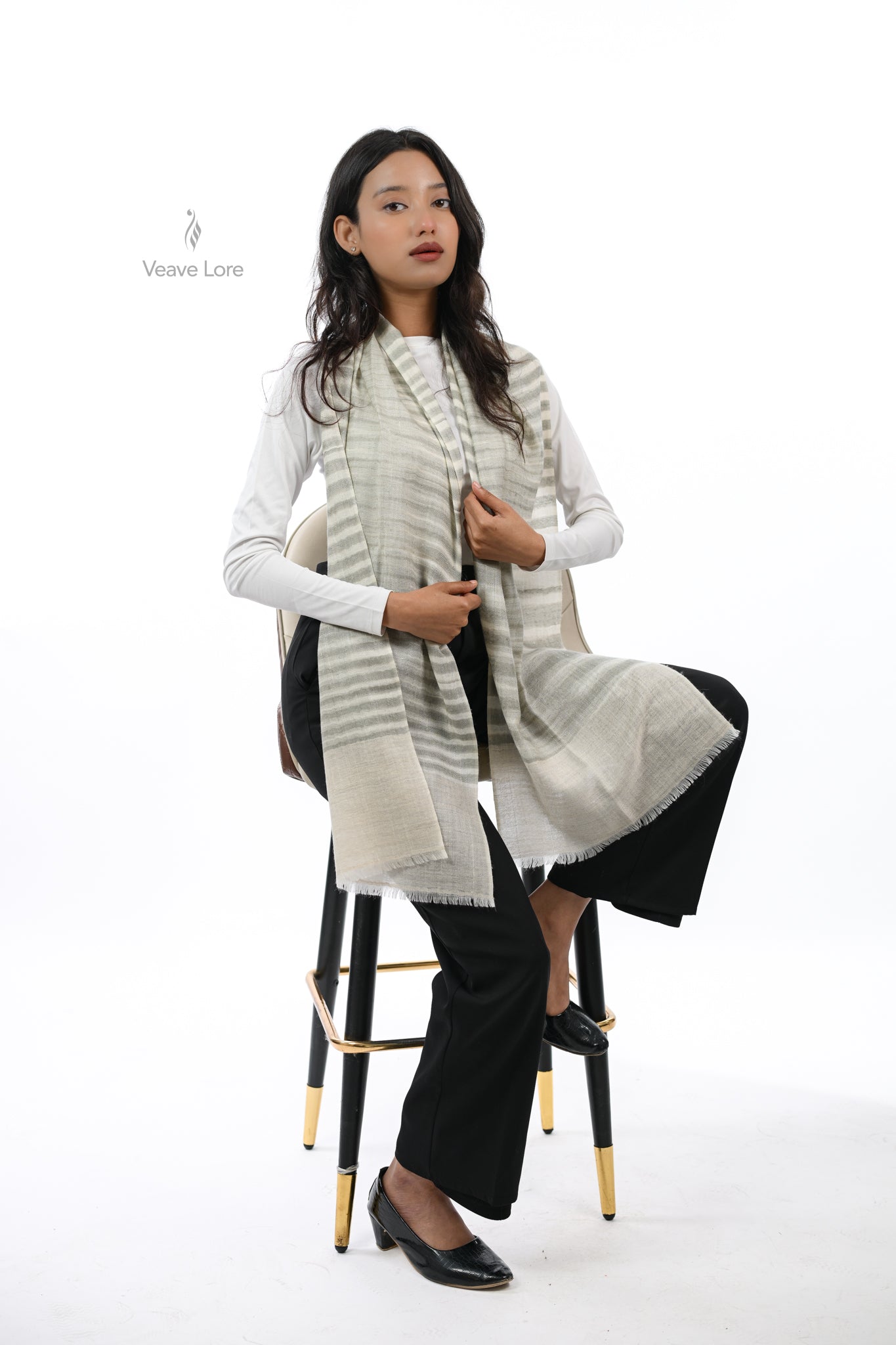 Morning Mist (Dhund-e-Sahar) Pashmina Muffler