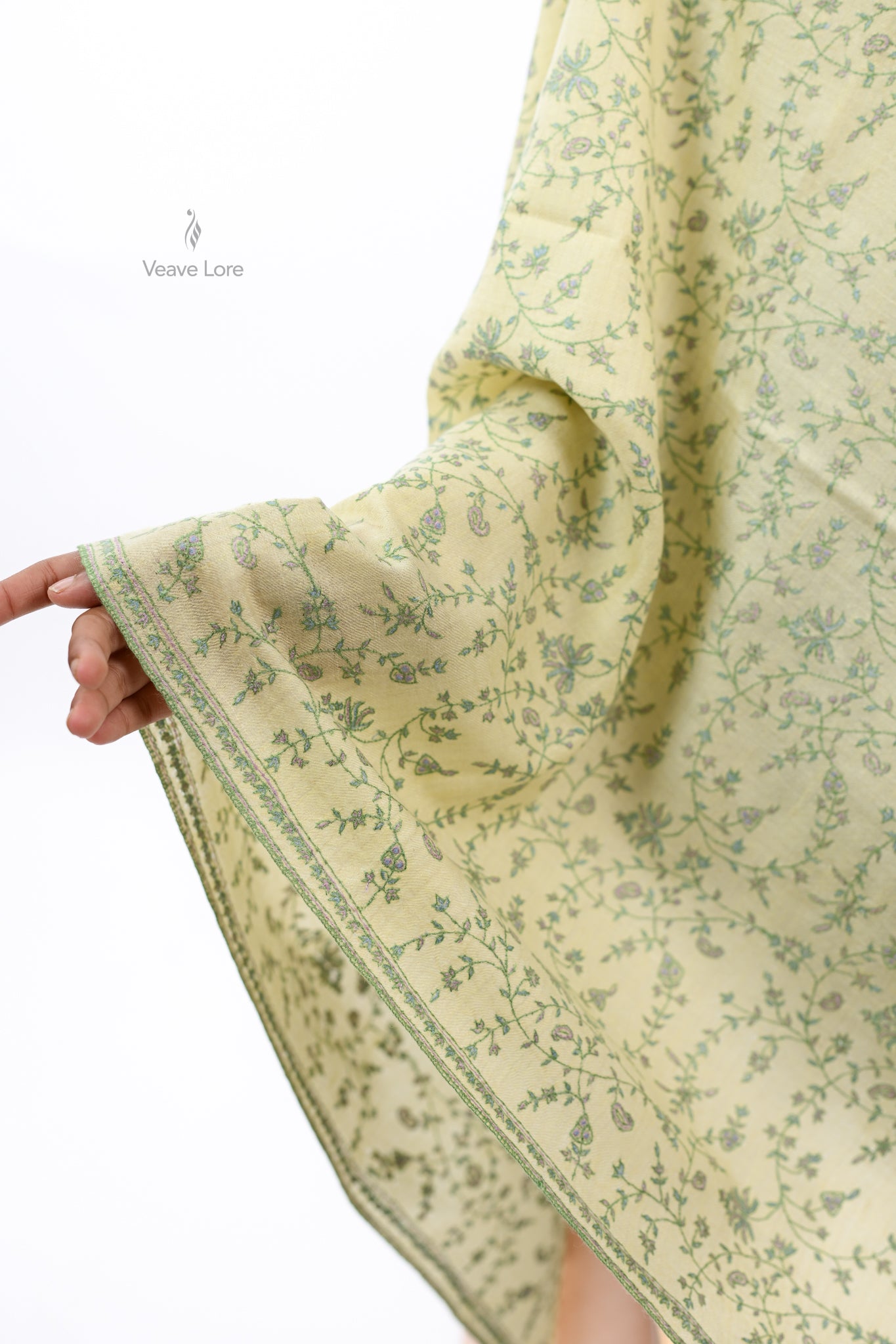 Basant & Blush Pashmina Stole