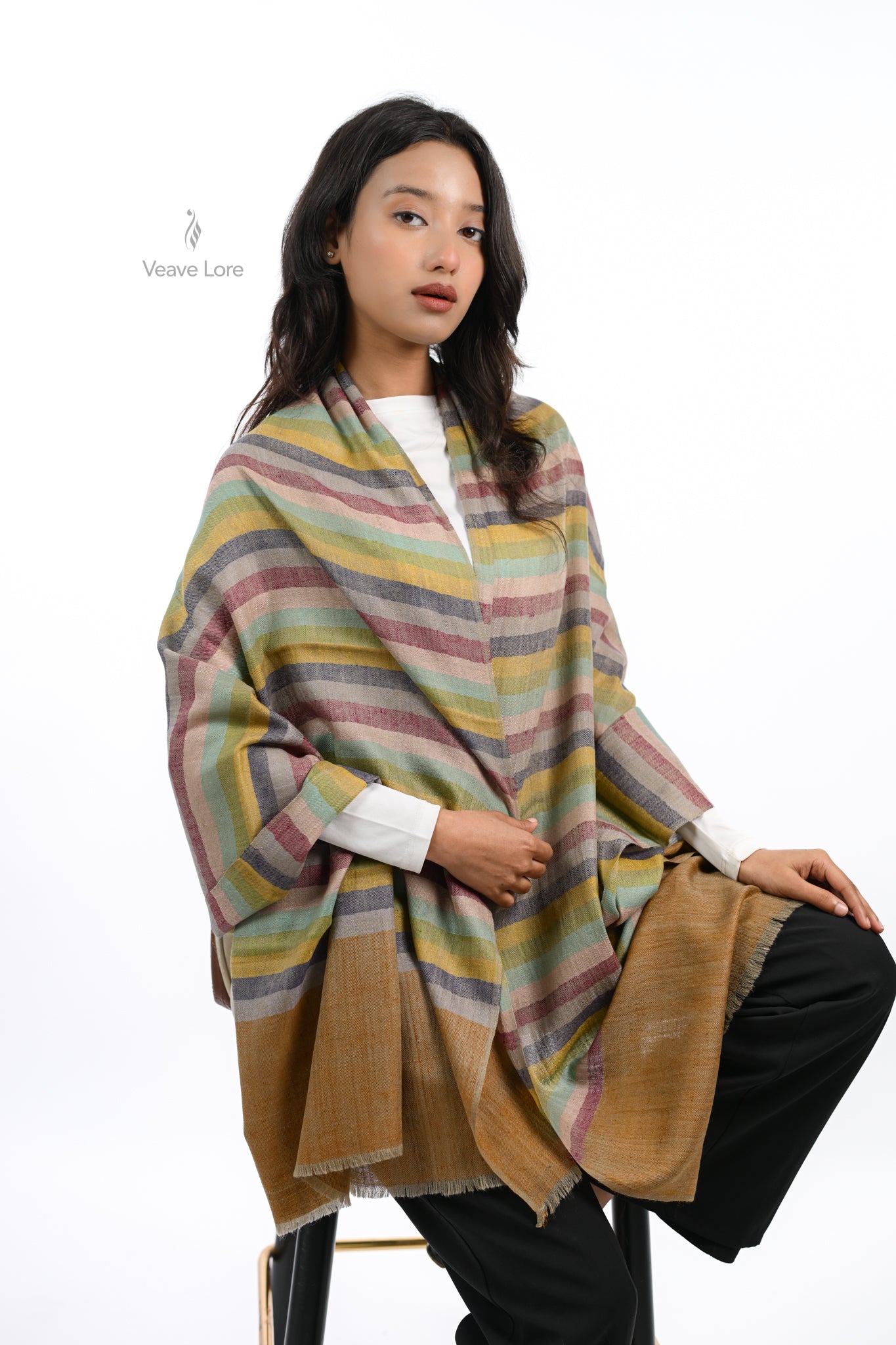 Rang Spectrum Pashmina Stole