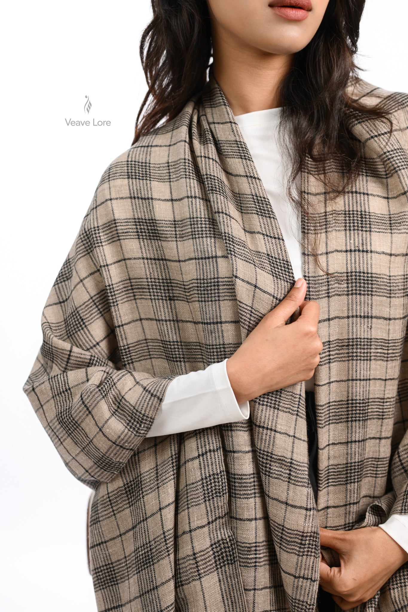 Shatranj Birch Pashmina Stole