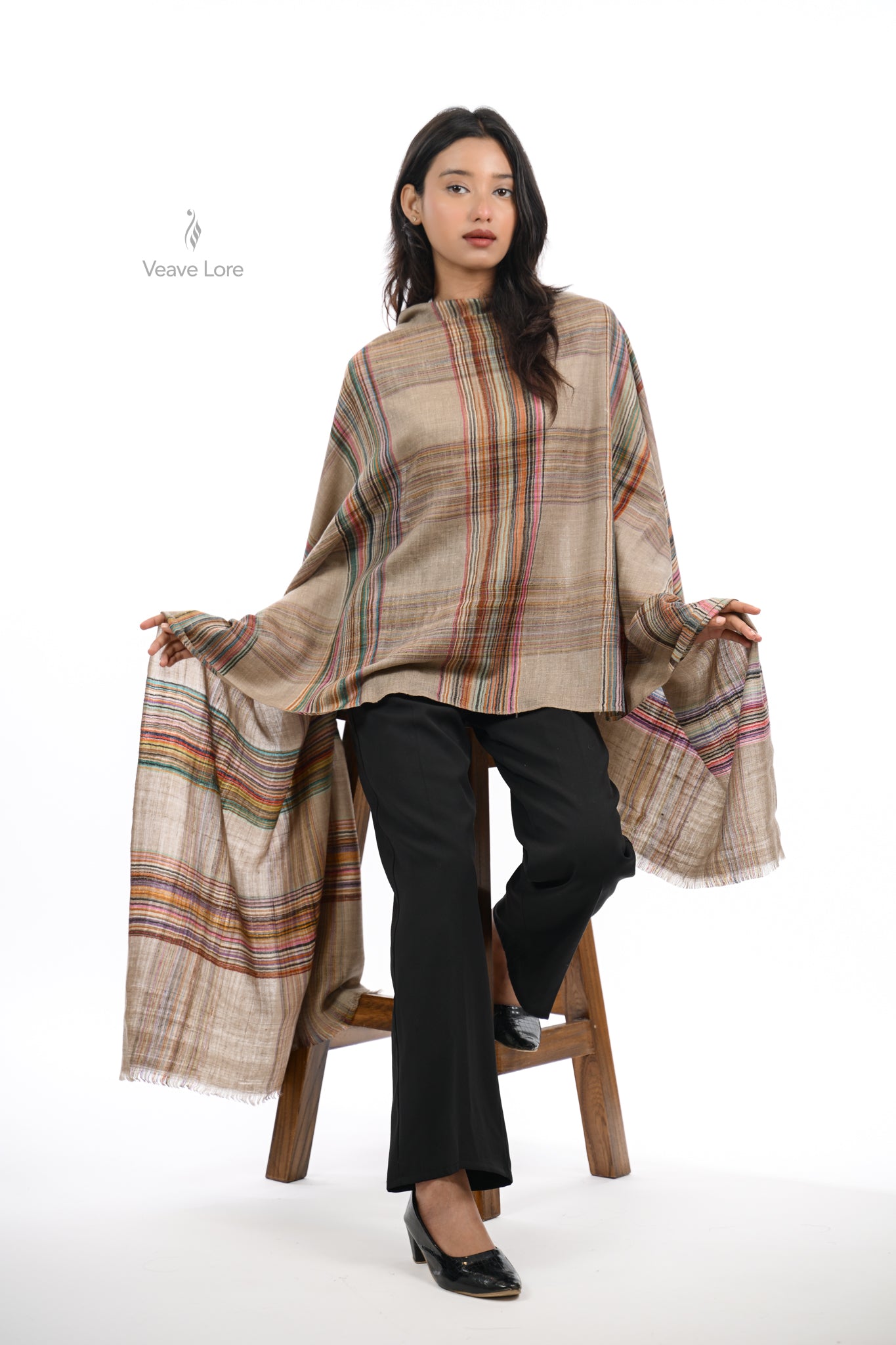 Sur & Saaz Pashmina Stole