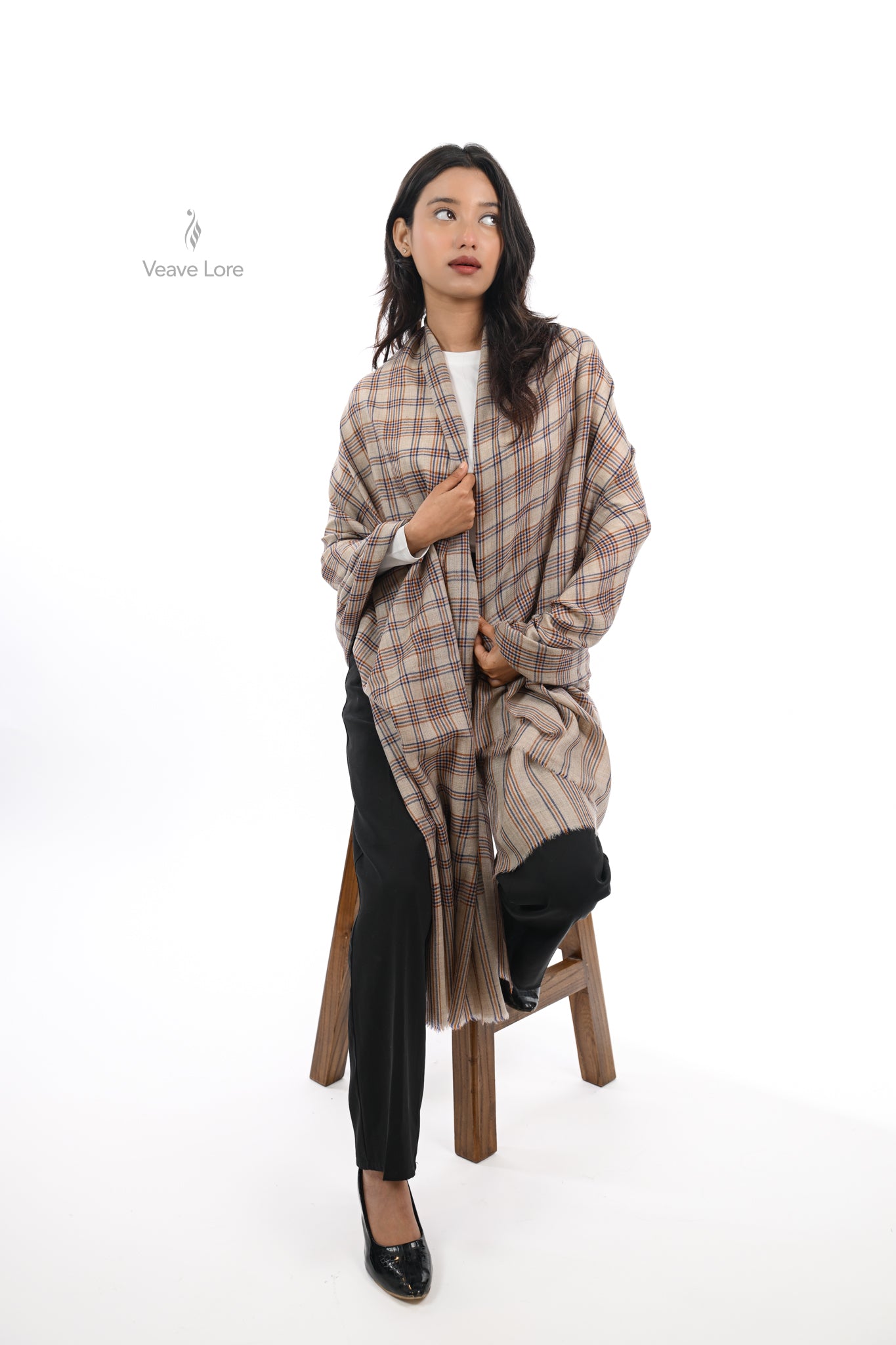 Genda & Neel Pashmina Shawl