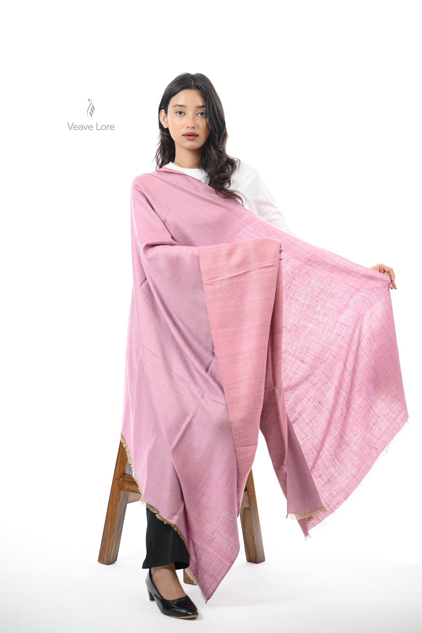Dusk Laali Pashmina Shawl