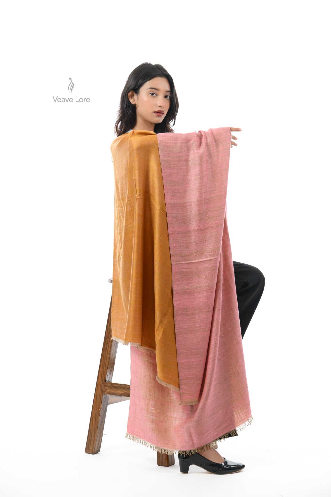 Honey Sham Pashmina Shawl