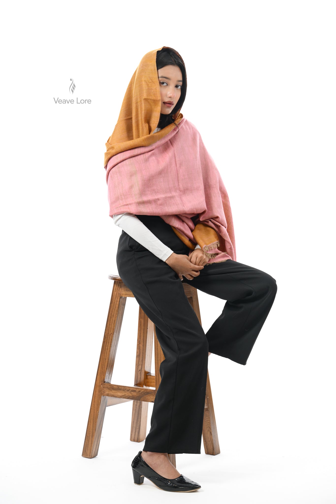 Honey Sham Pashmina Shawl