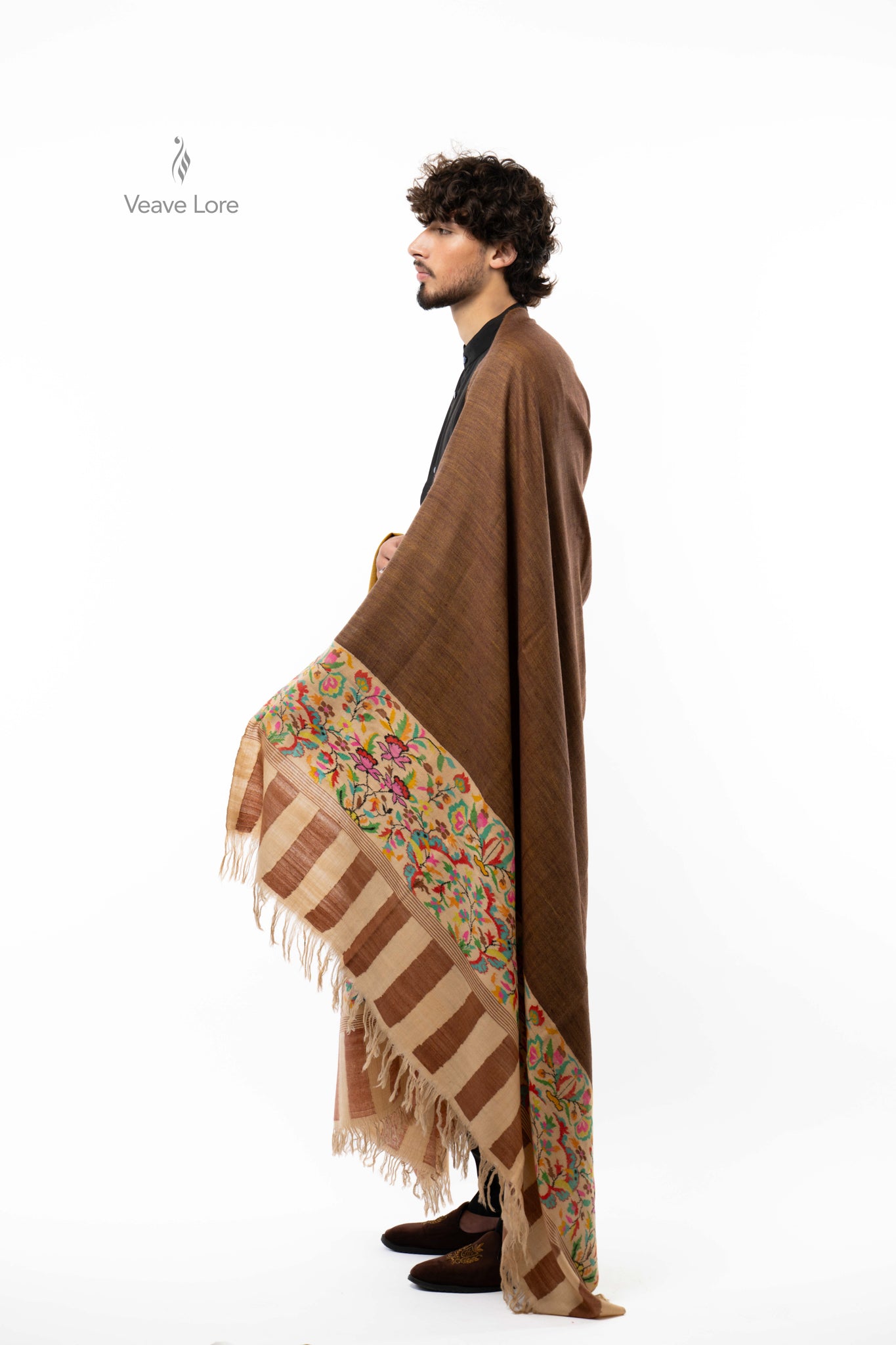 Olive Grove Pashmina Shawl
