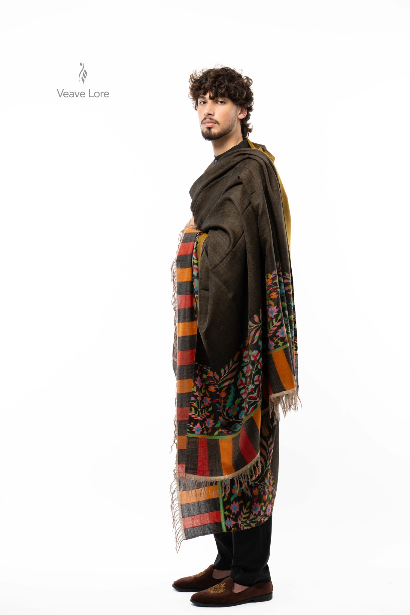 Ashfield Flora Pashmina Shawl