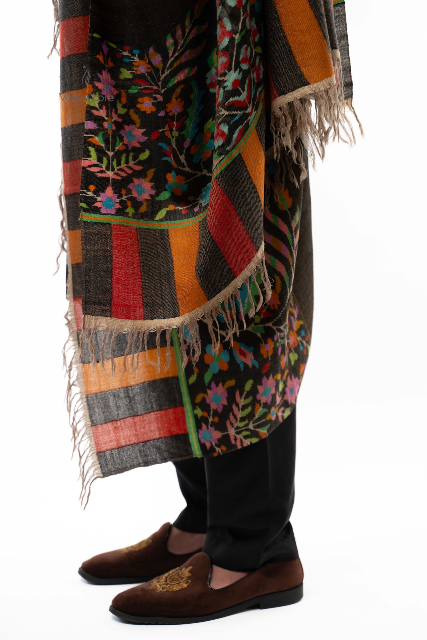 Ashfield Flora Pashmina Shawl
