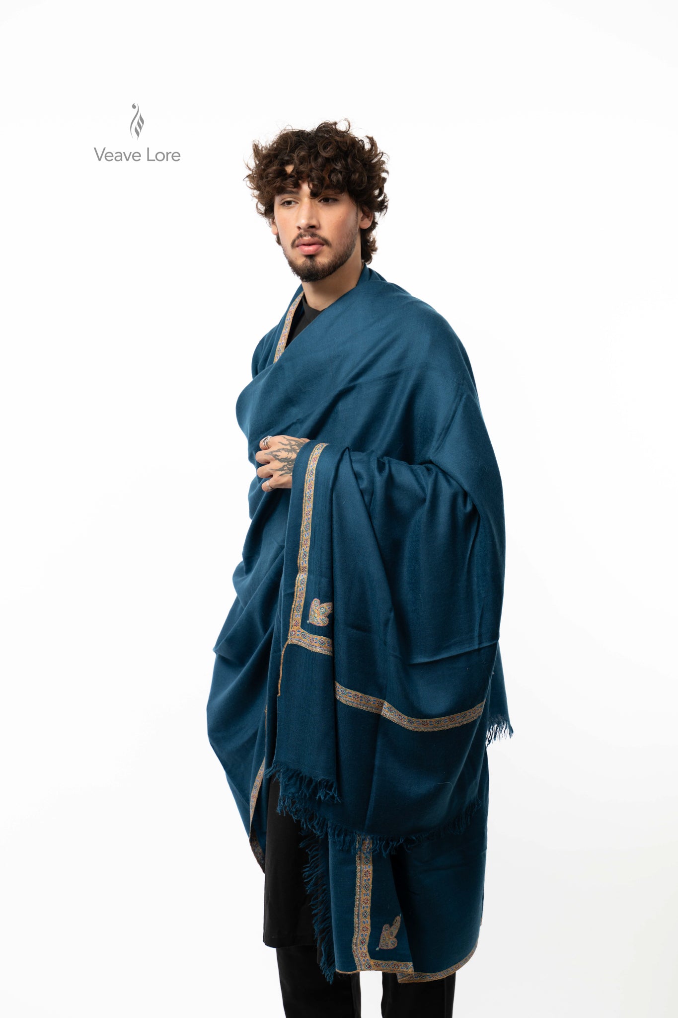 Peacock Sovereign Pashmina Shawl