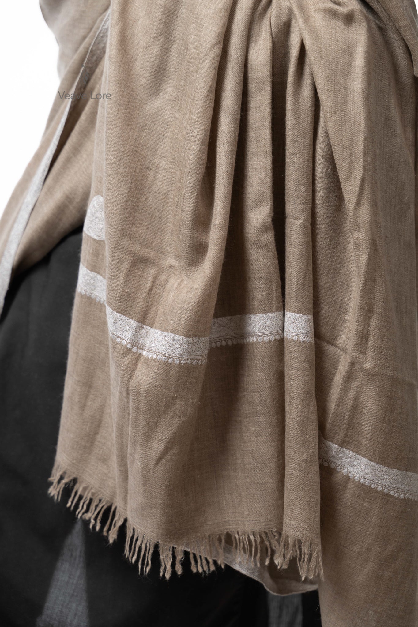 Birch Frost Pashmina Shawl