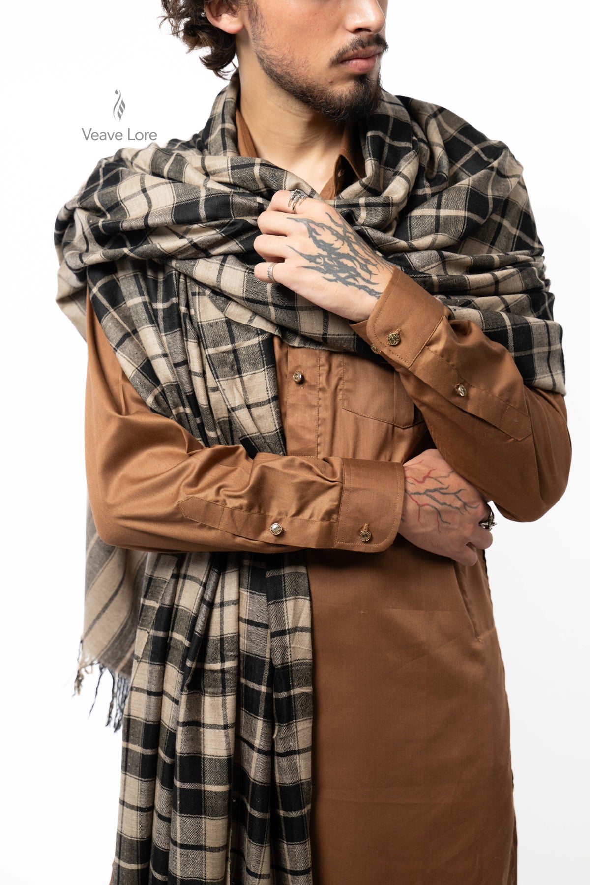 Sesame Cage Pashmina Shawl
