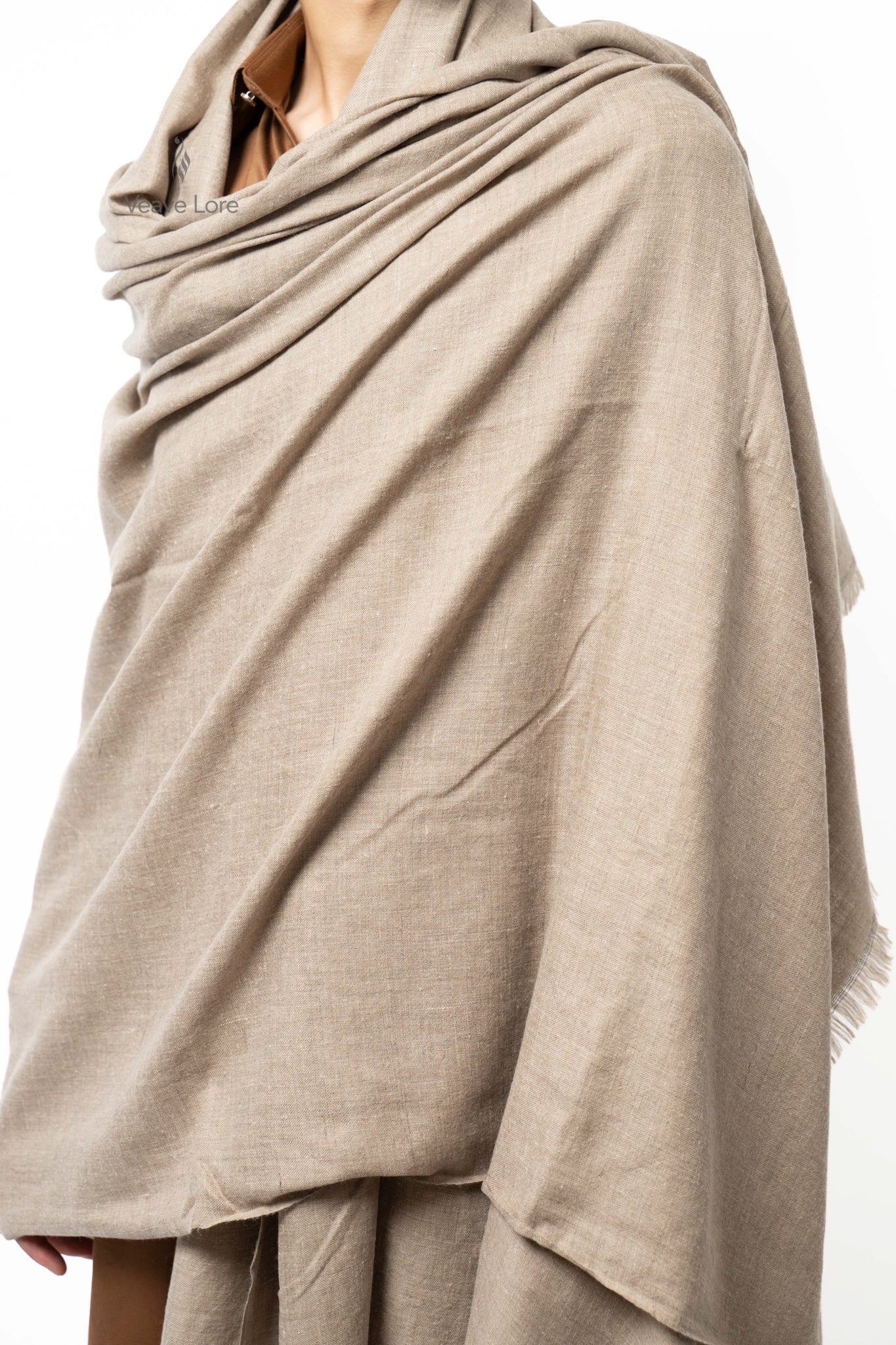 Hessian Grain Pashmina Shawl