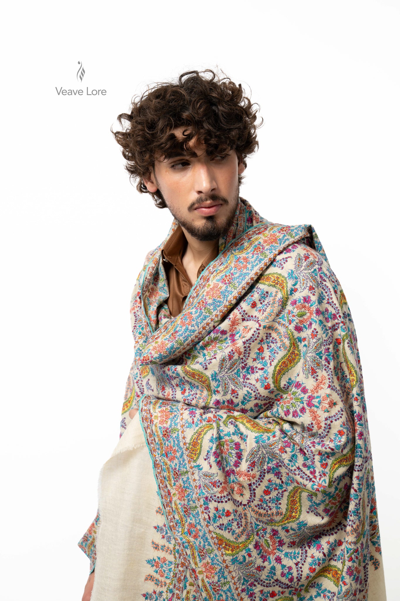Aurelia Bouquet Pashmina Shawl