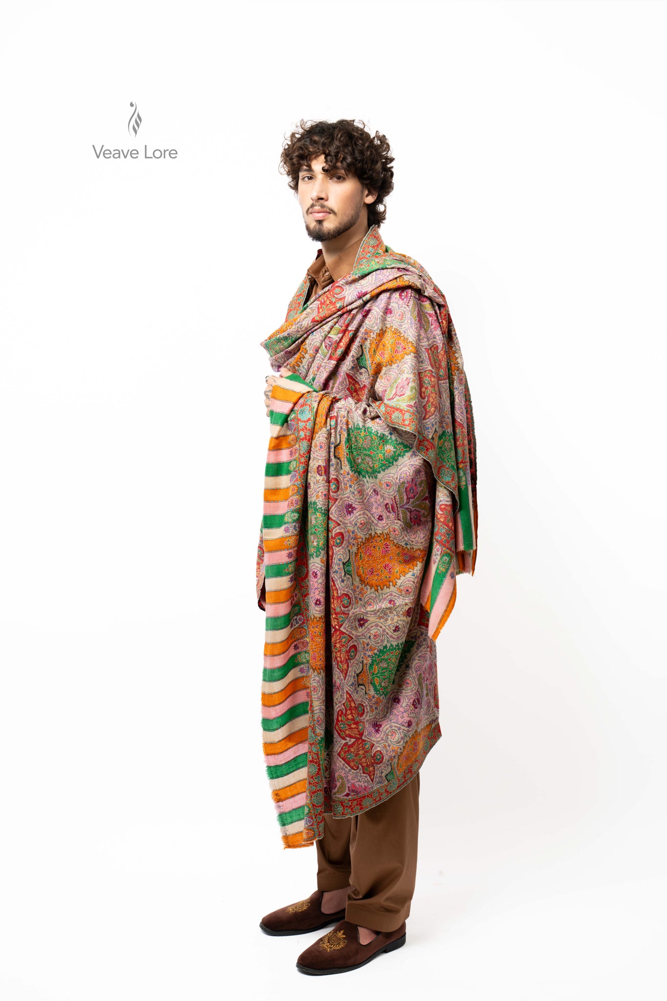 Spectrum Vine Pashmina Shawl