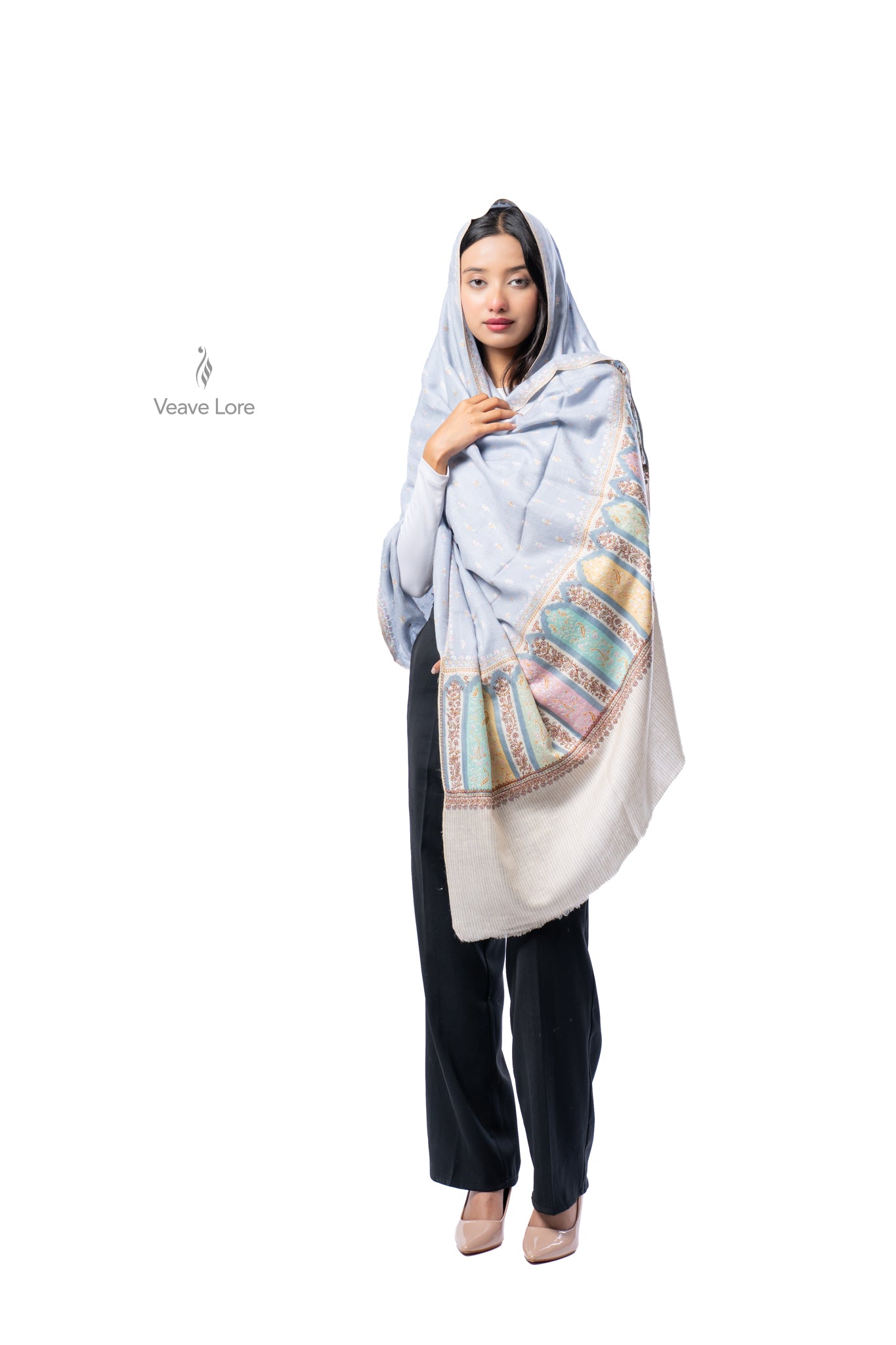 Asmani Palace Pashmina Shawl