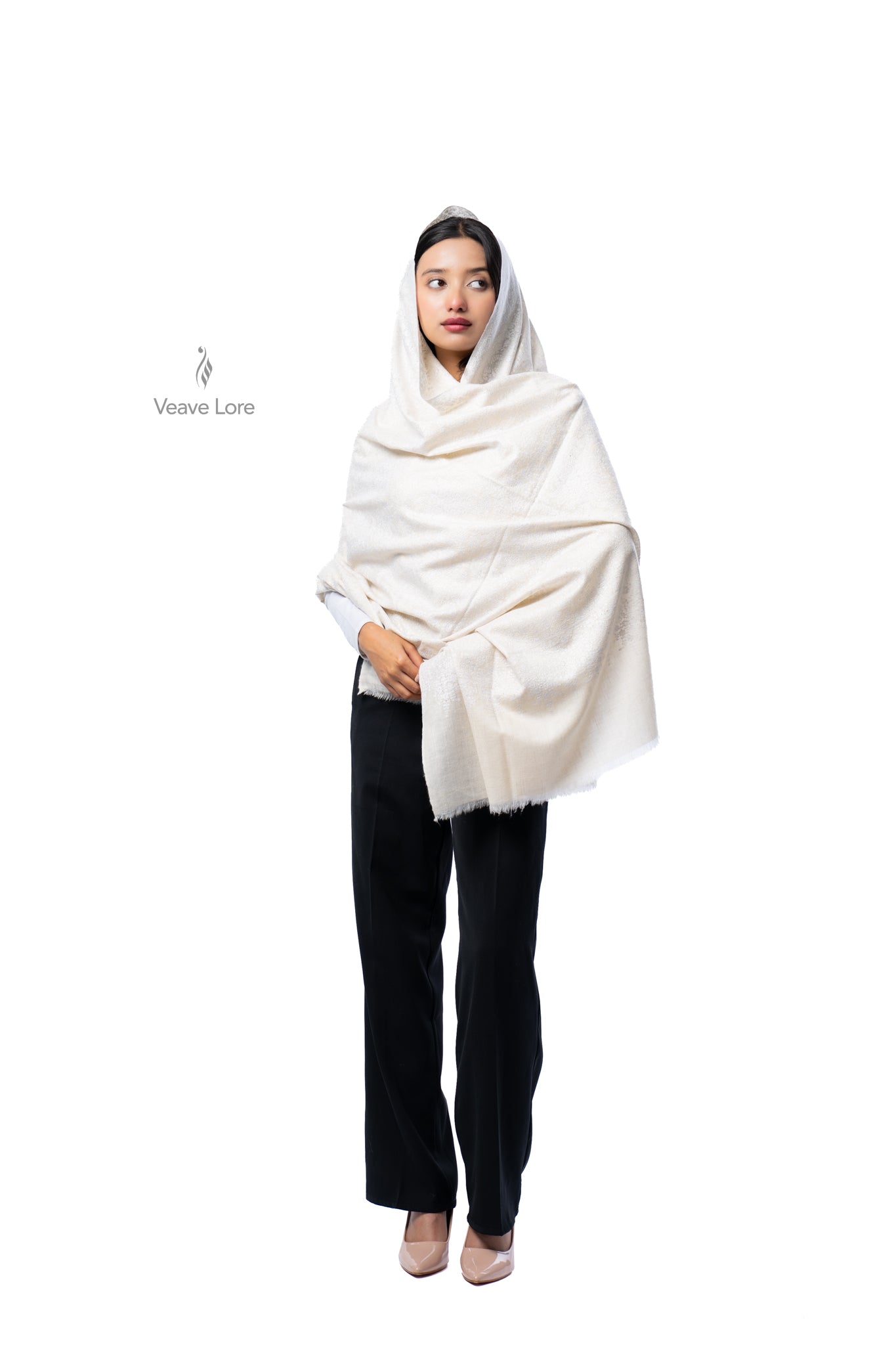Sadaf Pearl Pashmina Shawl