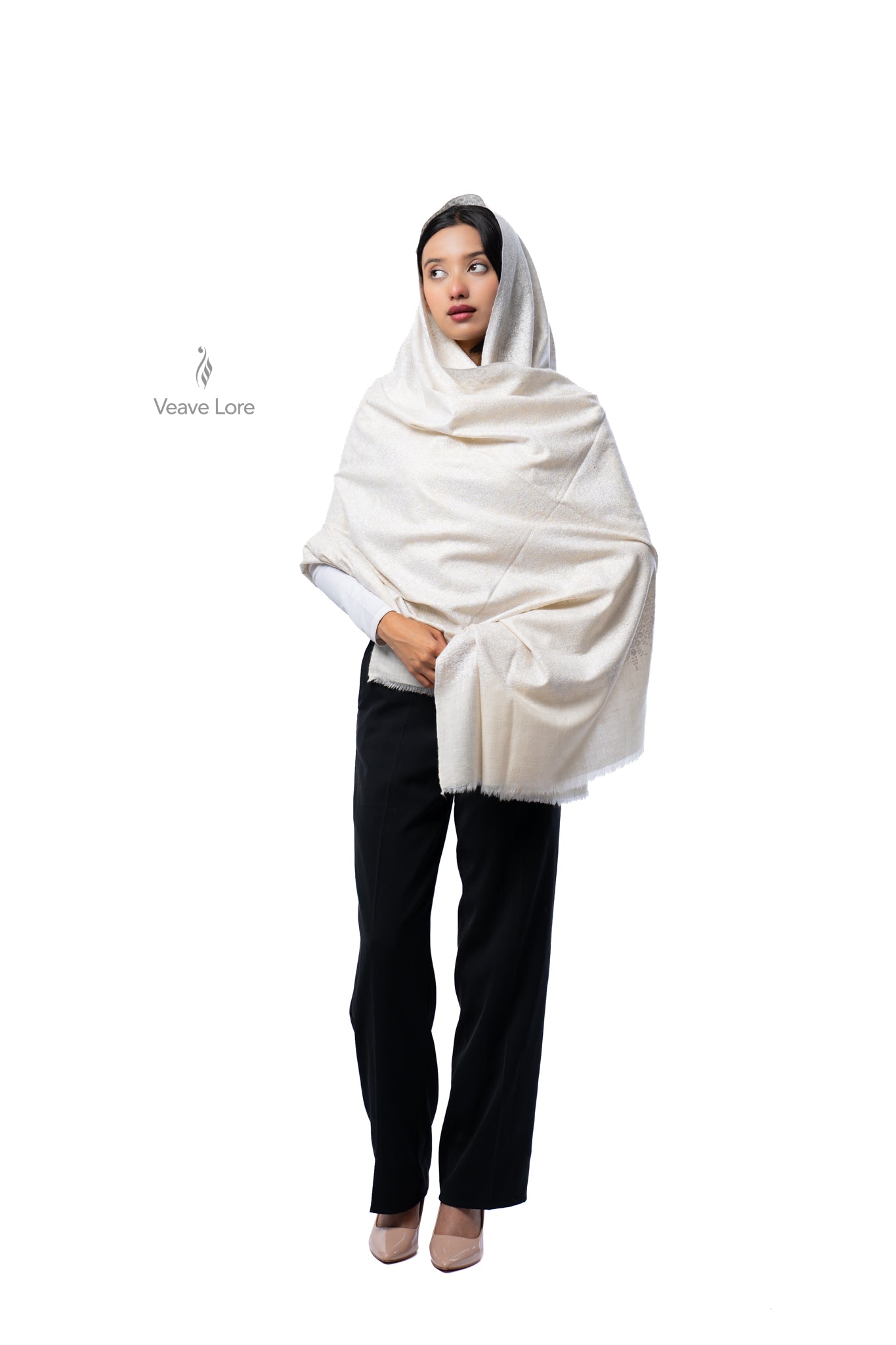 Sadaf Pearl Pashmina Shawl