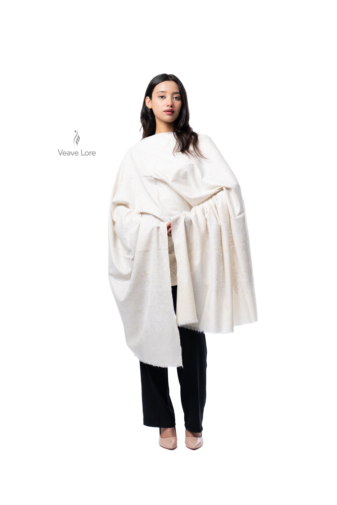 Sadaf Pearl Pashmina Shawl