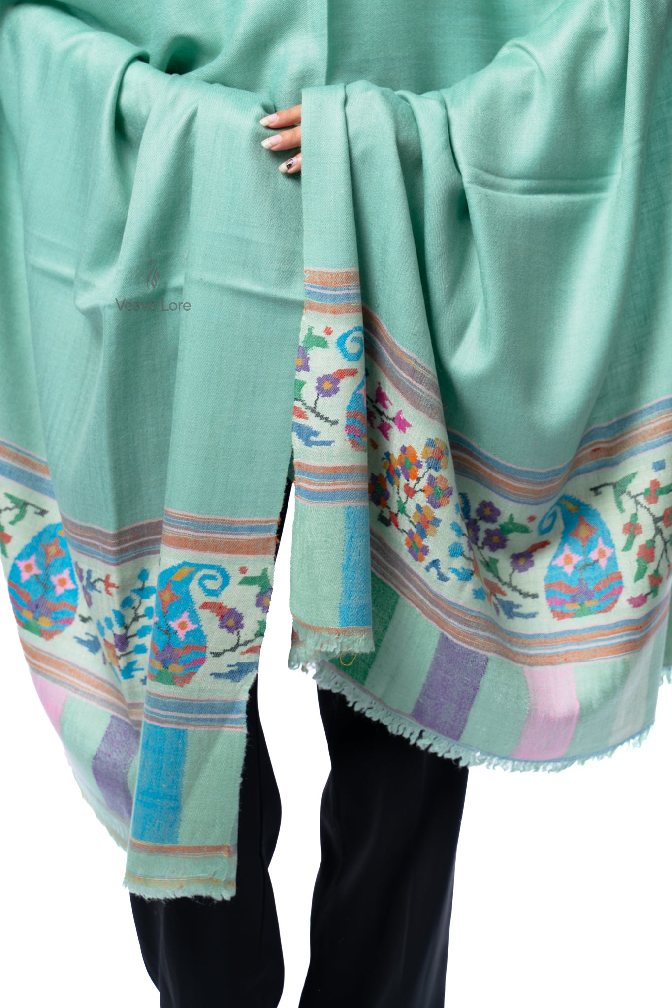 Sabzazaar The Verdant Meadow Pashmina Shawl